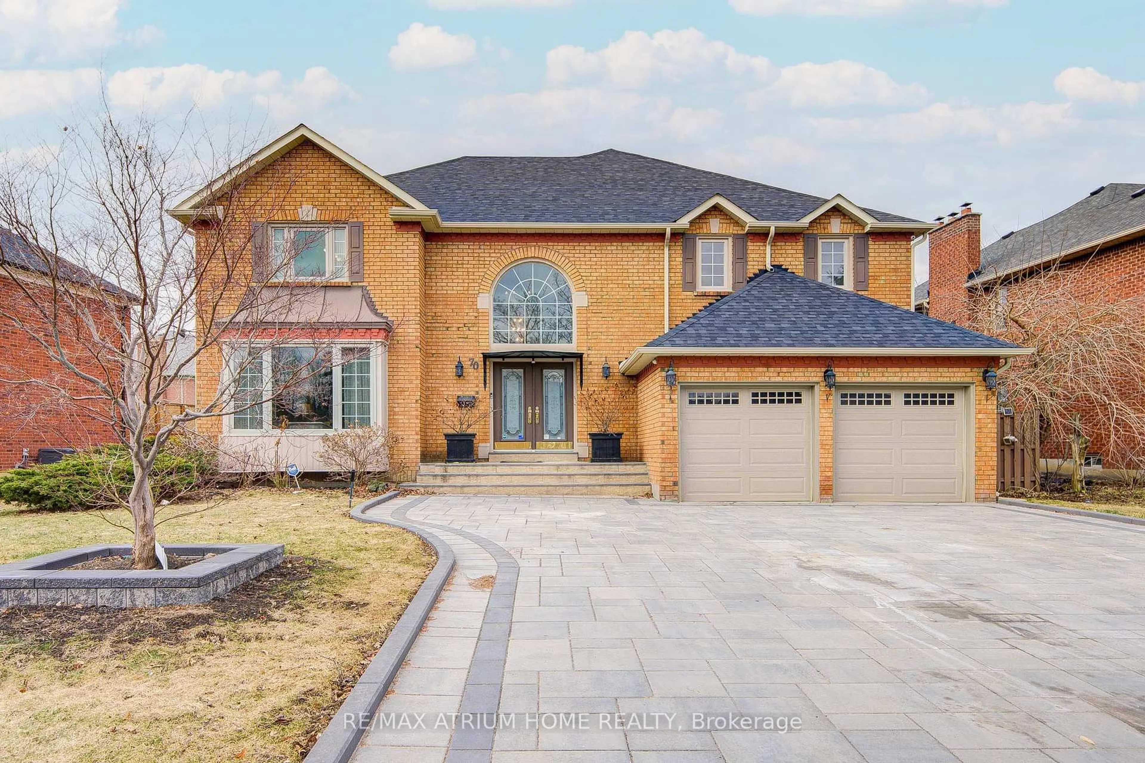 Home with brick exterior material, street for 70 Strathearn Ave, Richmond Hill Ontario L4B 2J5