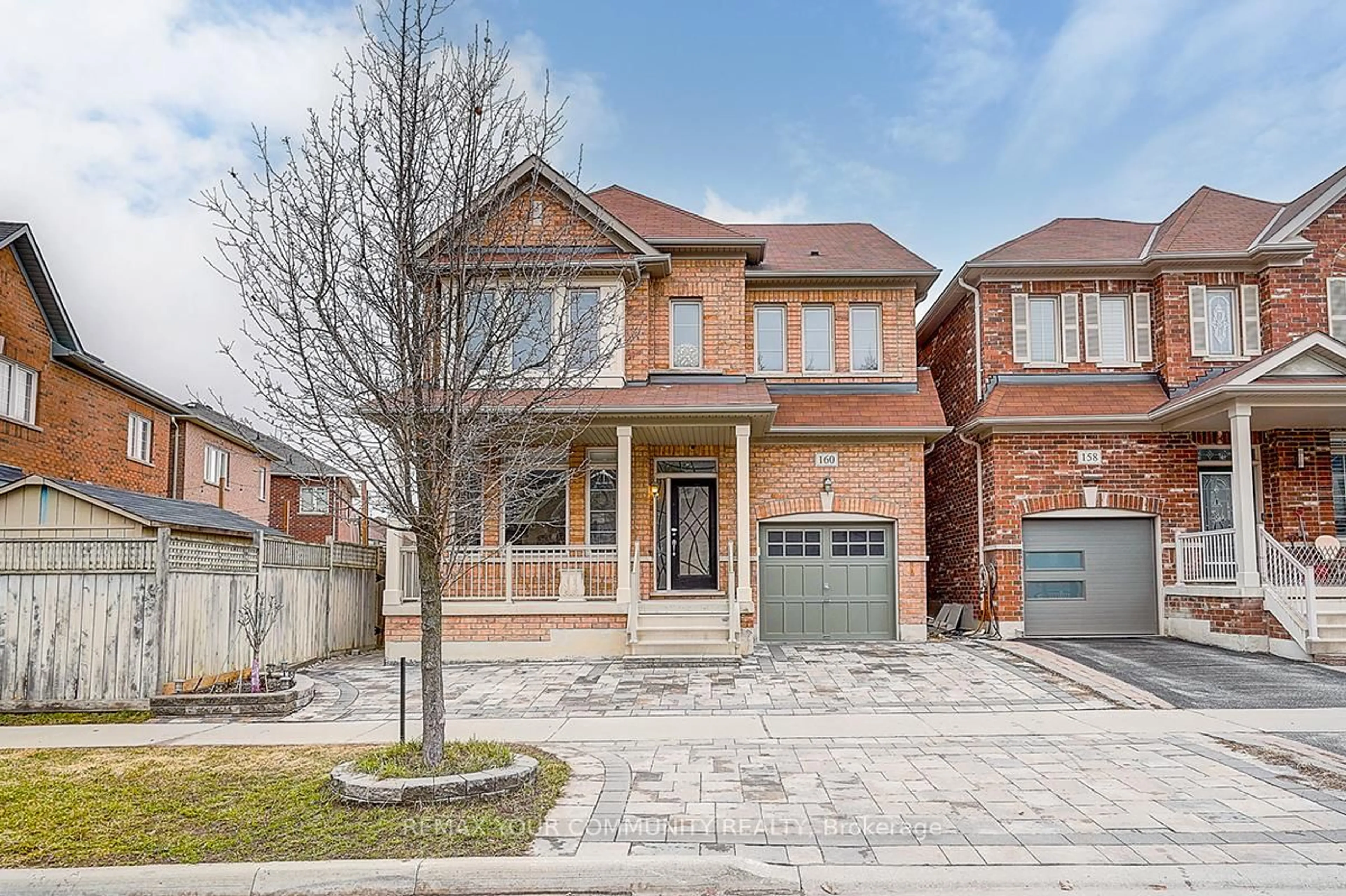 Home with brick exterior material, street for 160 Maria Rd, Markham Ontario L6E 0L9