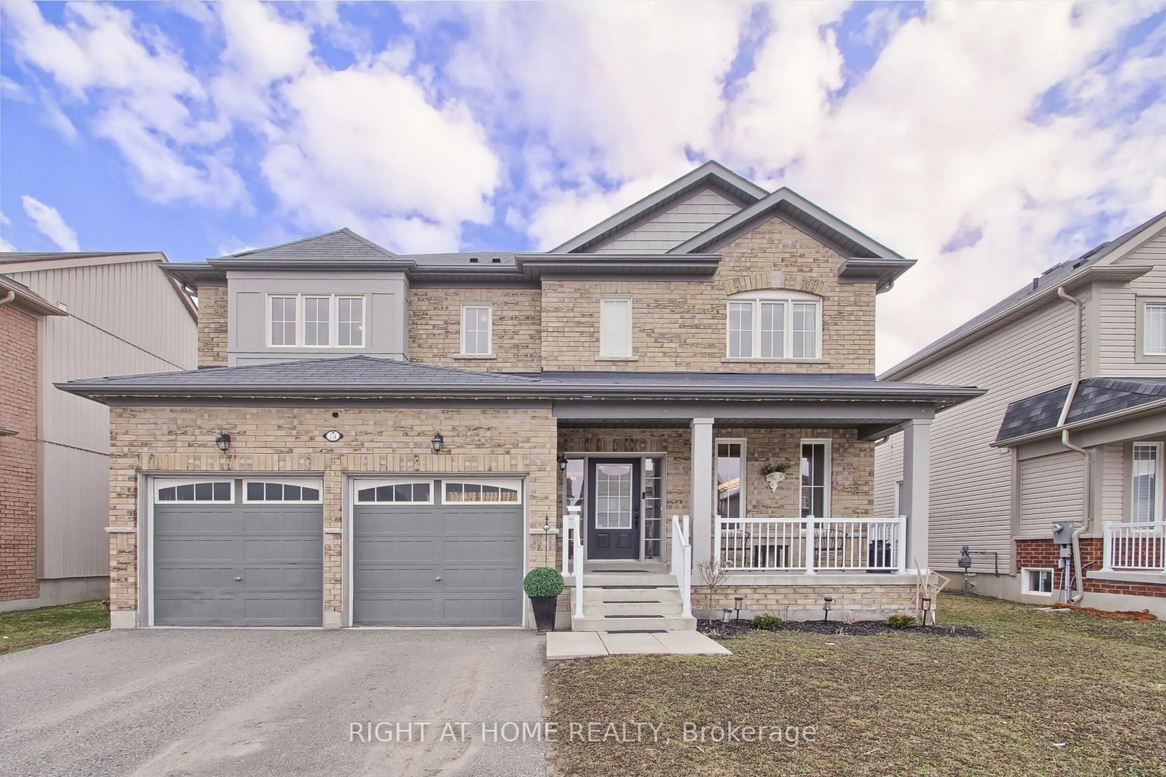Home with brick exterior material, street for 14 Don Hadden Cres, Brock Ontario L0C 1H0