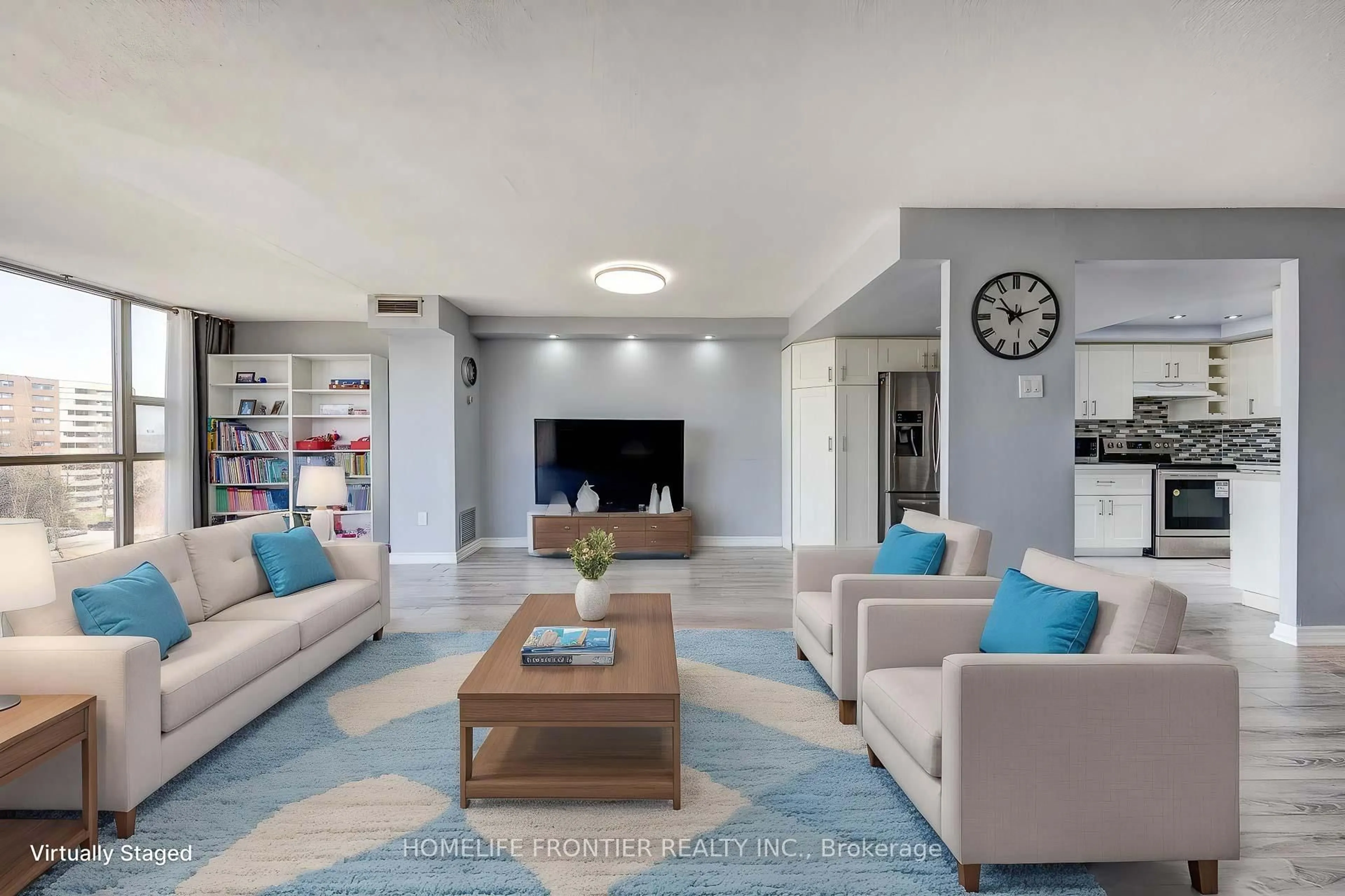 Living room with furniture, unknown for 20 Baif Blvd #704, Richmond Hill Ontario L4C 8T1