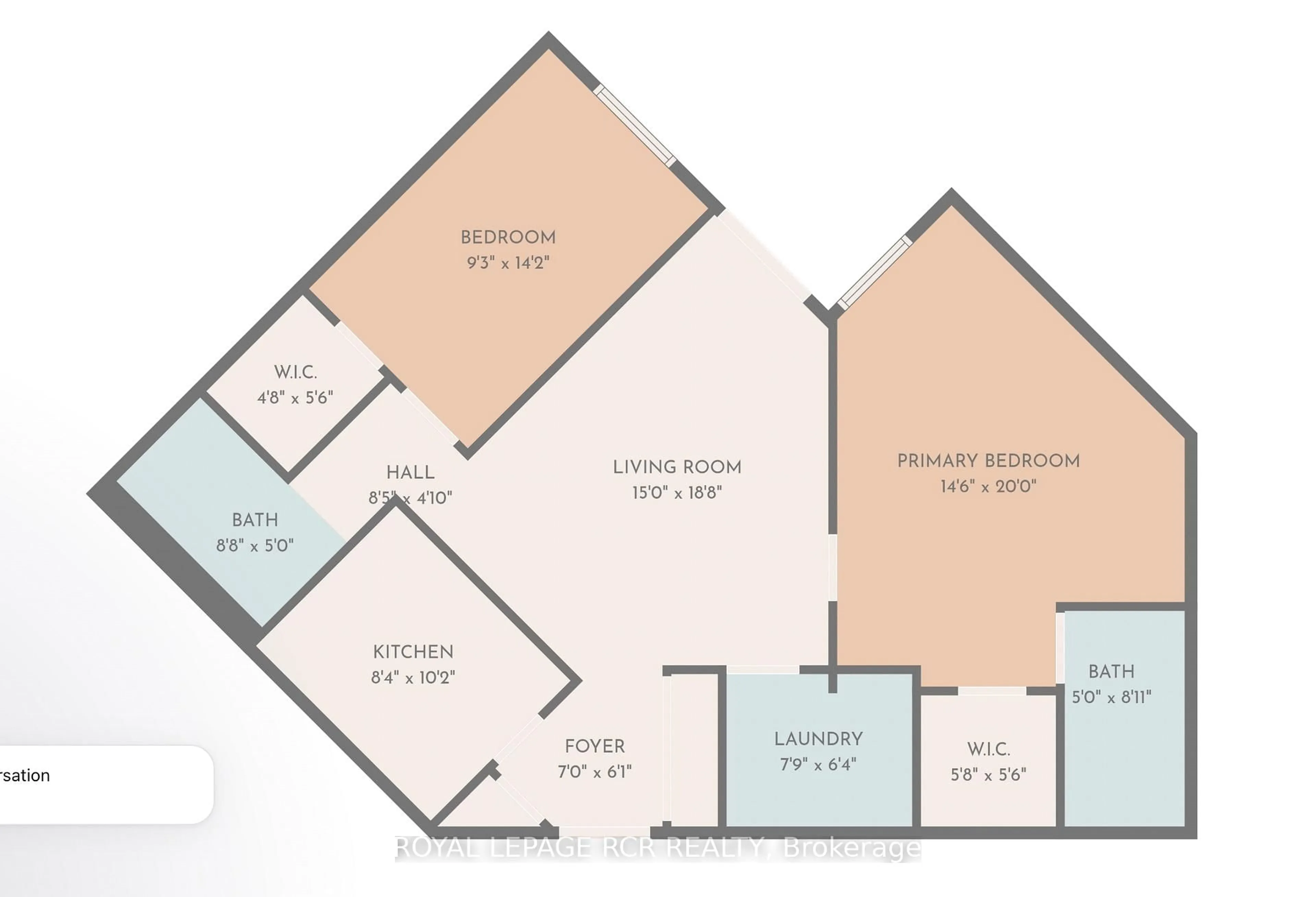 Floor plan for 160 Wellington St #212, Aurora Ontario L4G 1J3