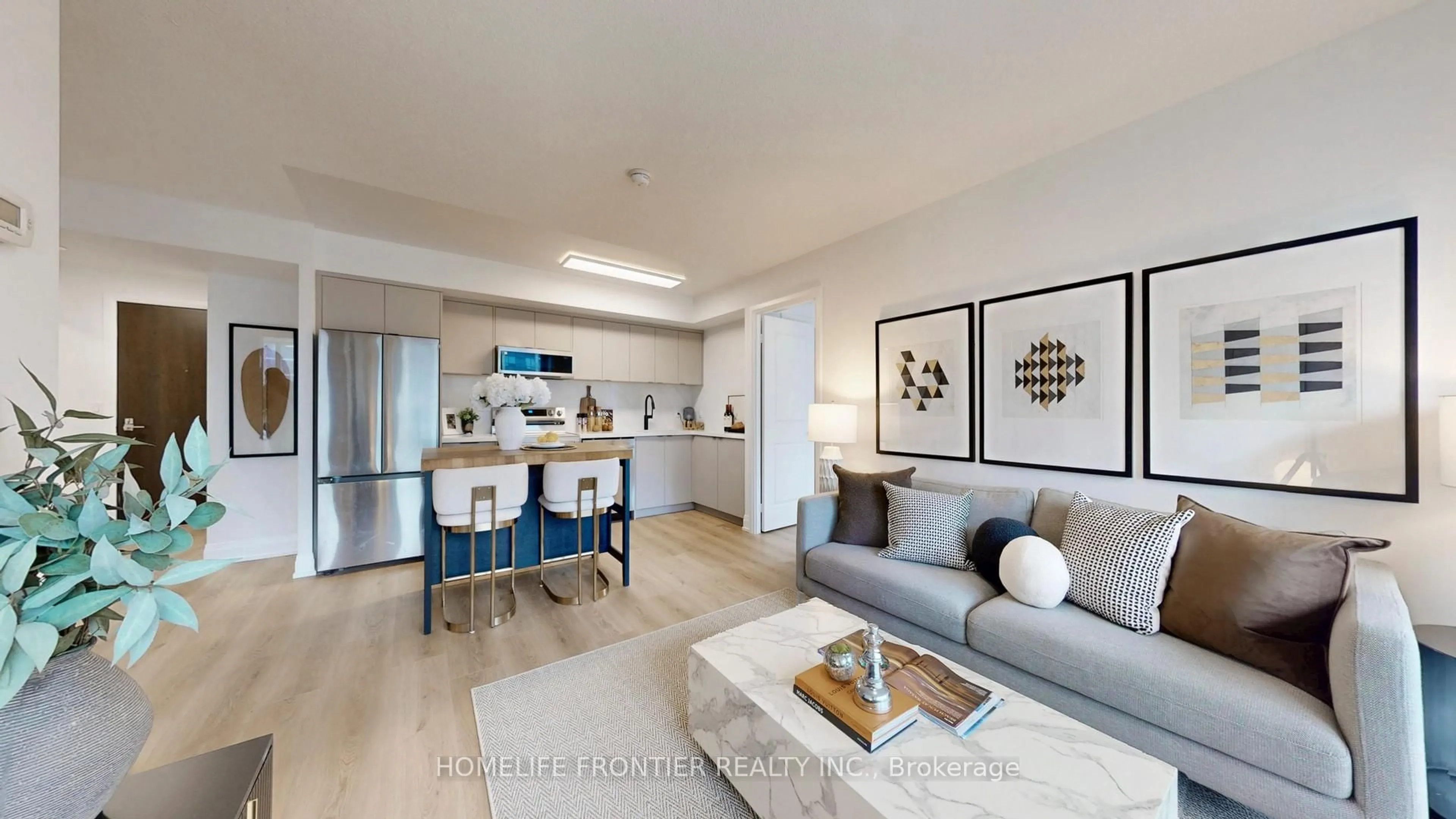 Living room with furniture, unknown for 370 Highway 7 #223, Richmond Hill Ontario L4B 0C4