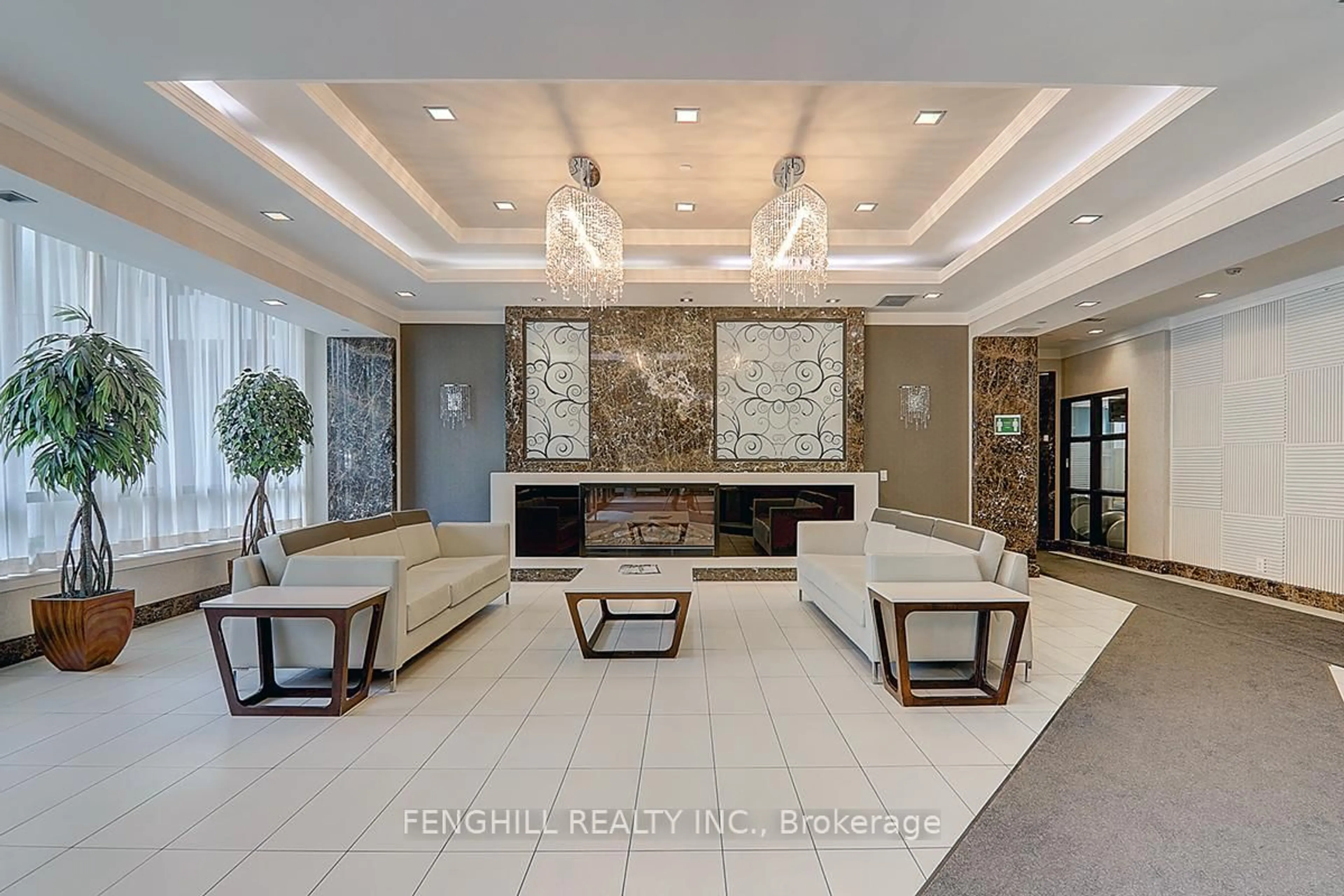 Lobby for 370 Highway 7 Rd #PH7, Richmond Hill Ontario L4B 0C4