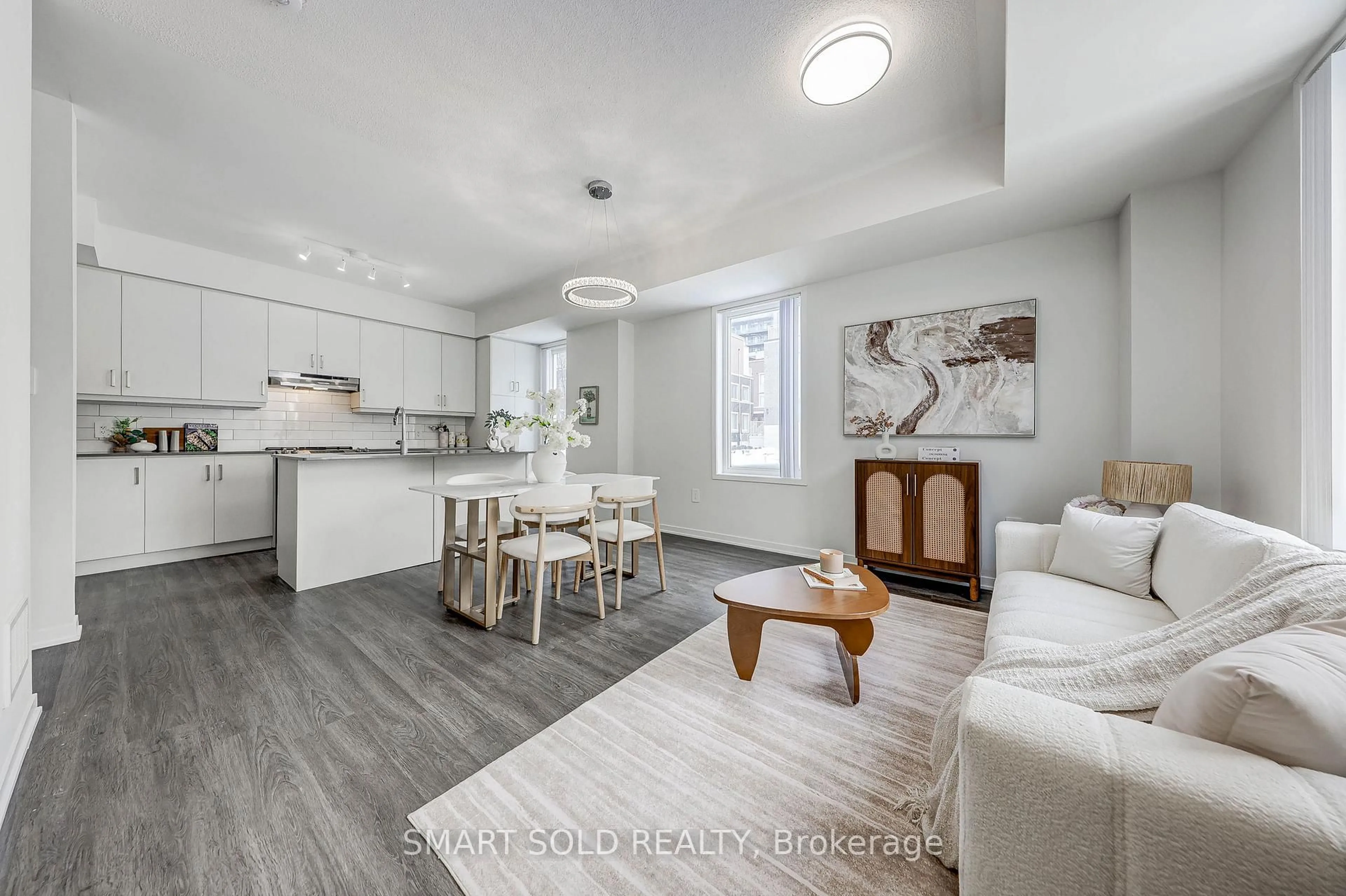 Open concept kitchen, unknown for 10 Almond Blossom Mews #110, Vaughan Ontario L4K 0N6