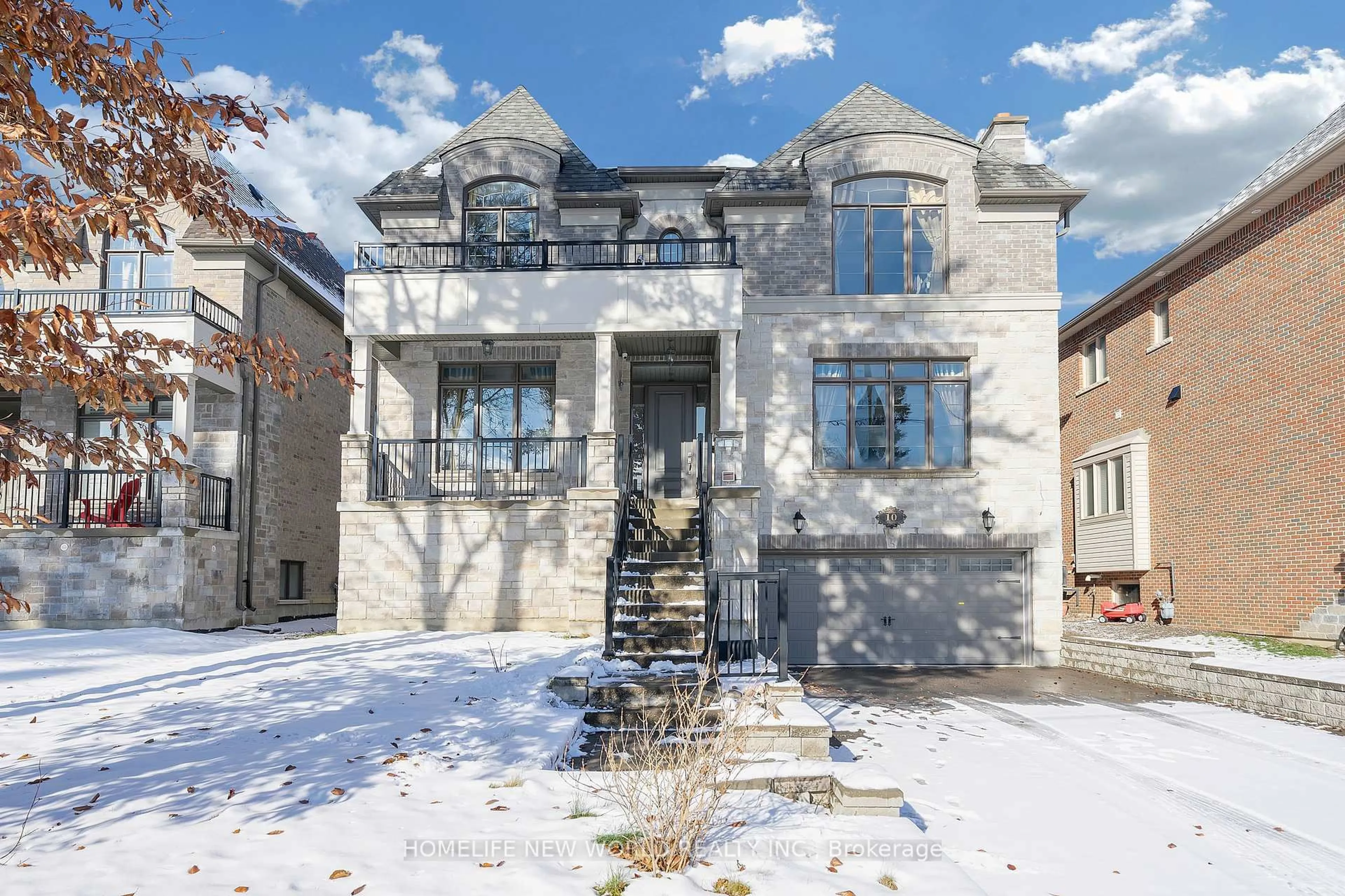 Home with brick exterior material, street for 10 Stancroft Dr, Richmond Hill Ontario L4C 4N1