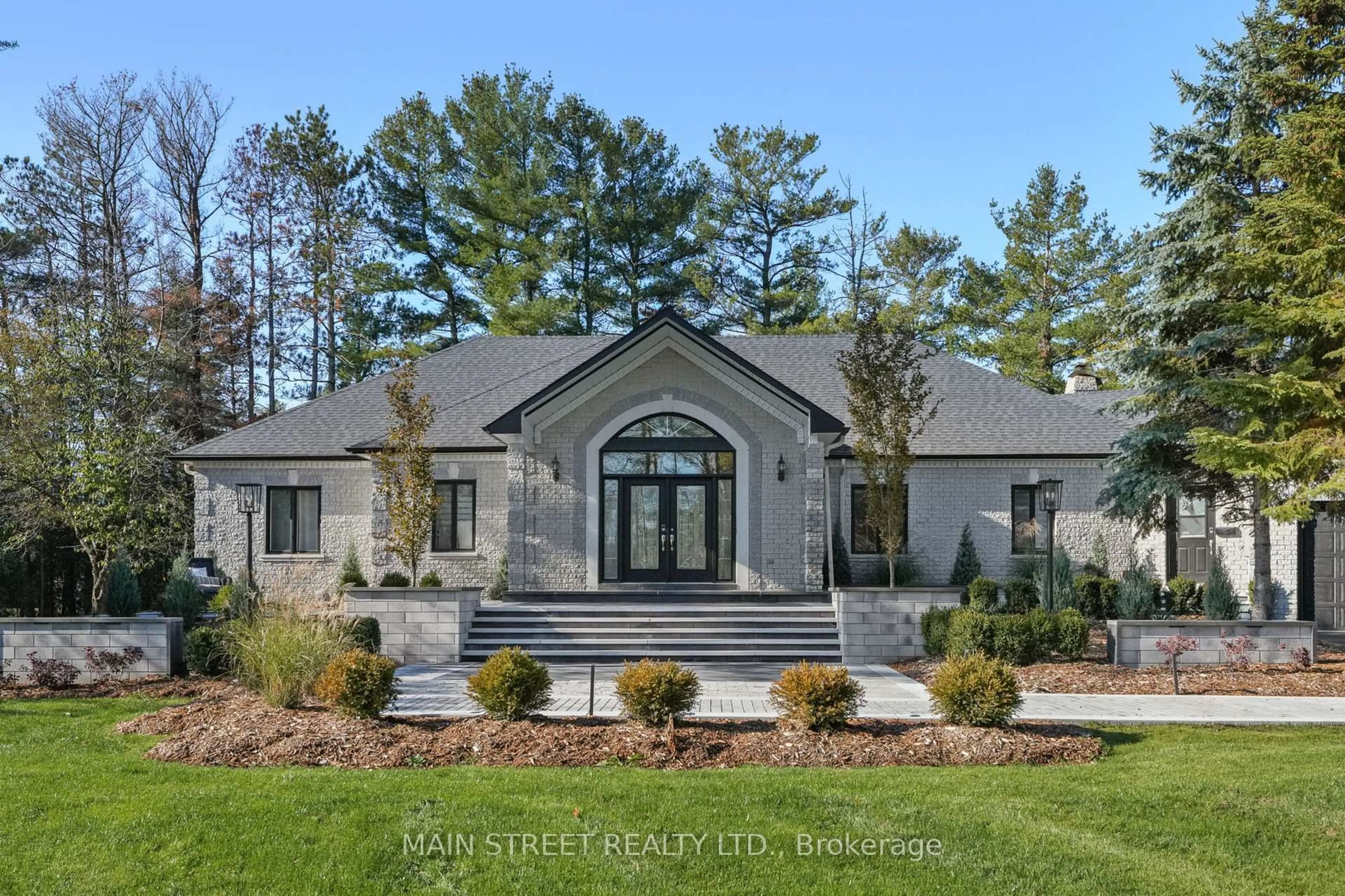 Home with brick exterior material, street for 2 Gooseberry Lane, Uxbridge Ontario L9P 1X2