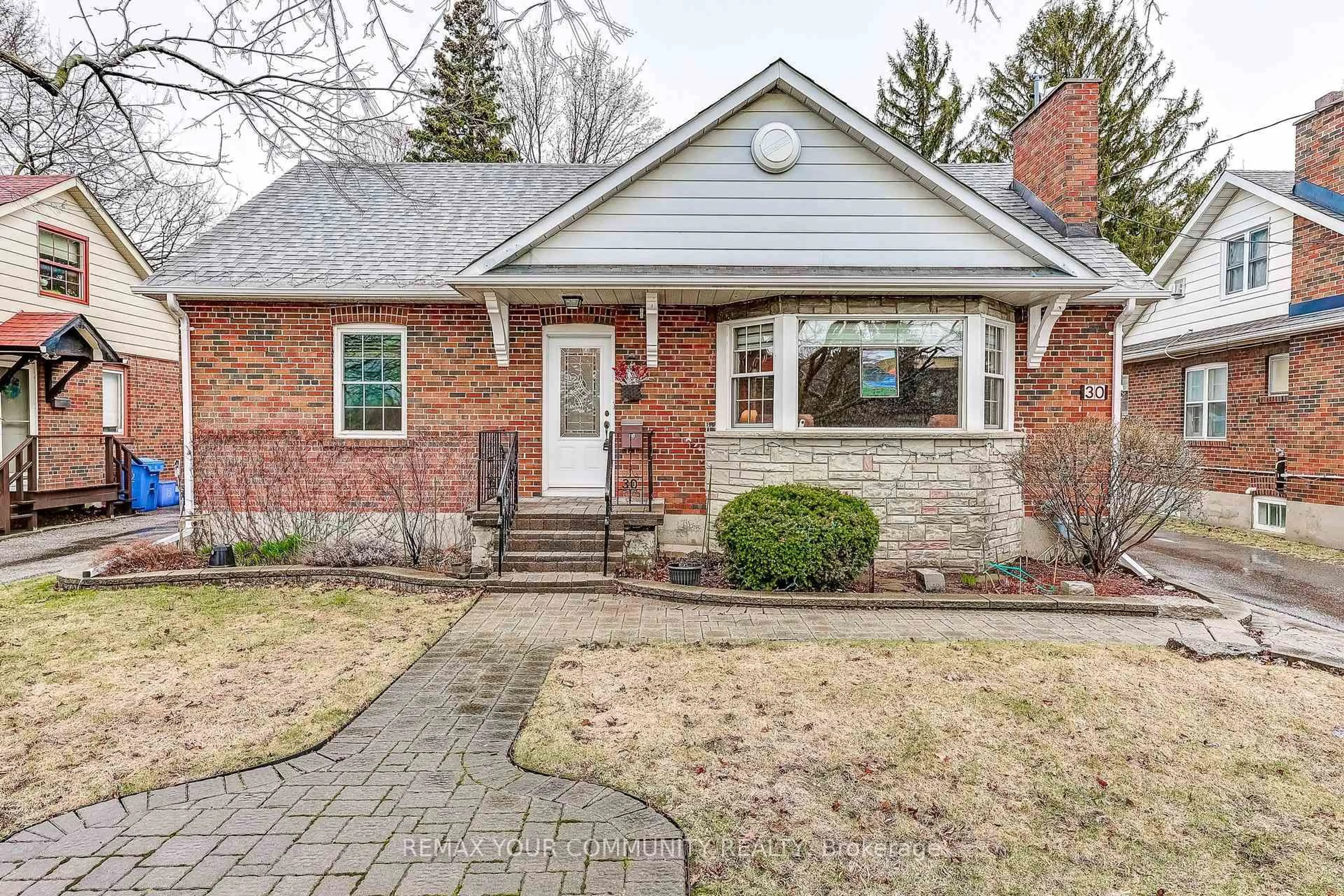 Home with brick exterior material, street for 30 Dunning Ave, Aurora Ontario L4G 6H7