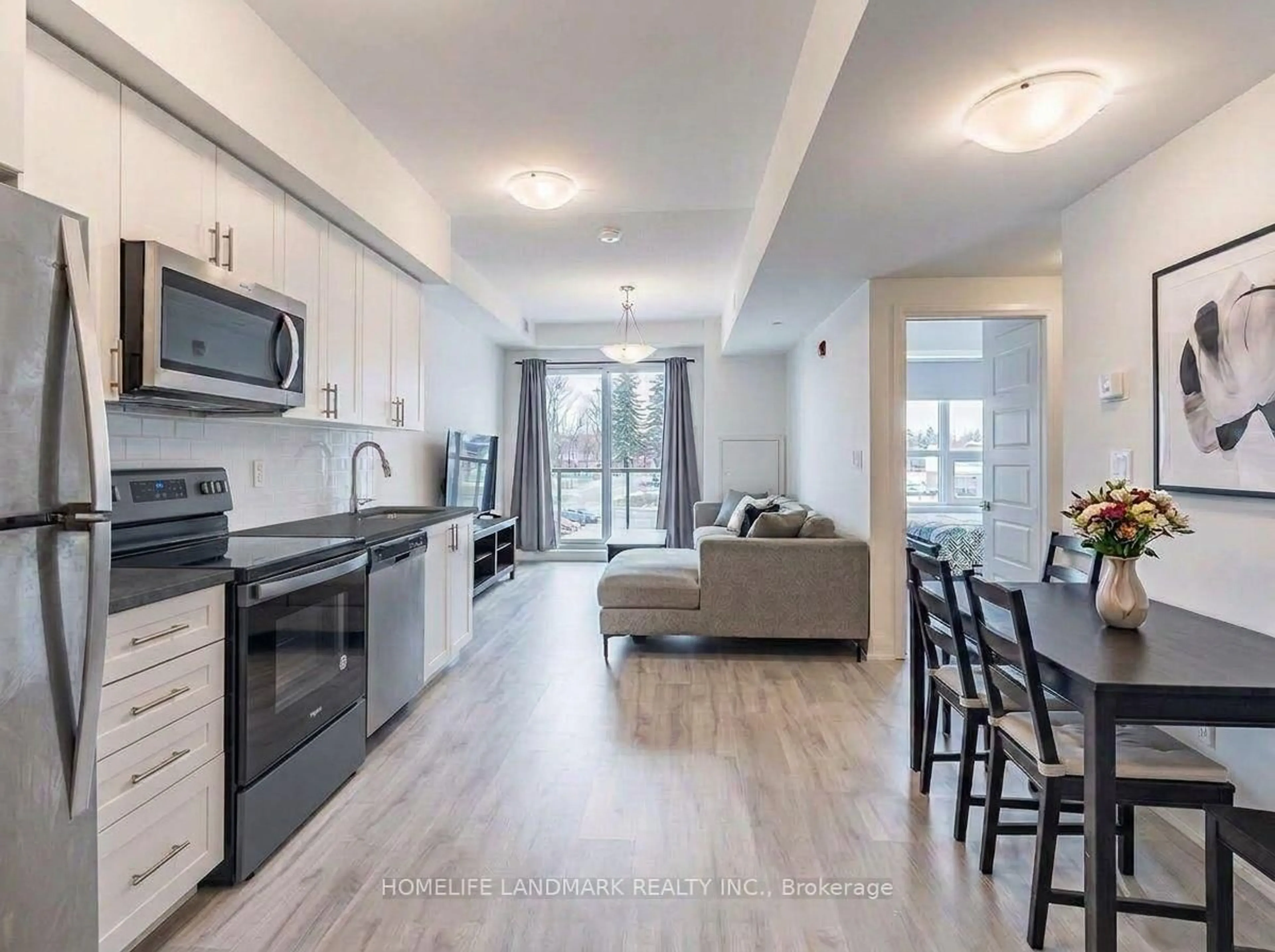 Open concept kitchen, unknown for 9700 Ninth Line #716, Markham Ontario L6B 1A8