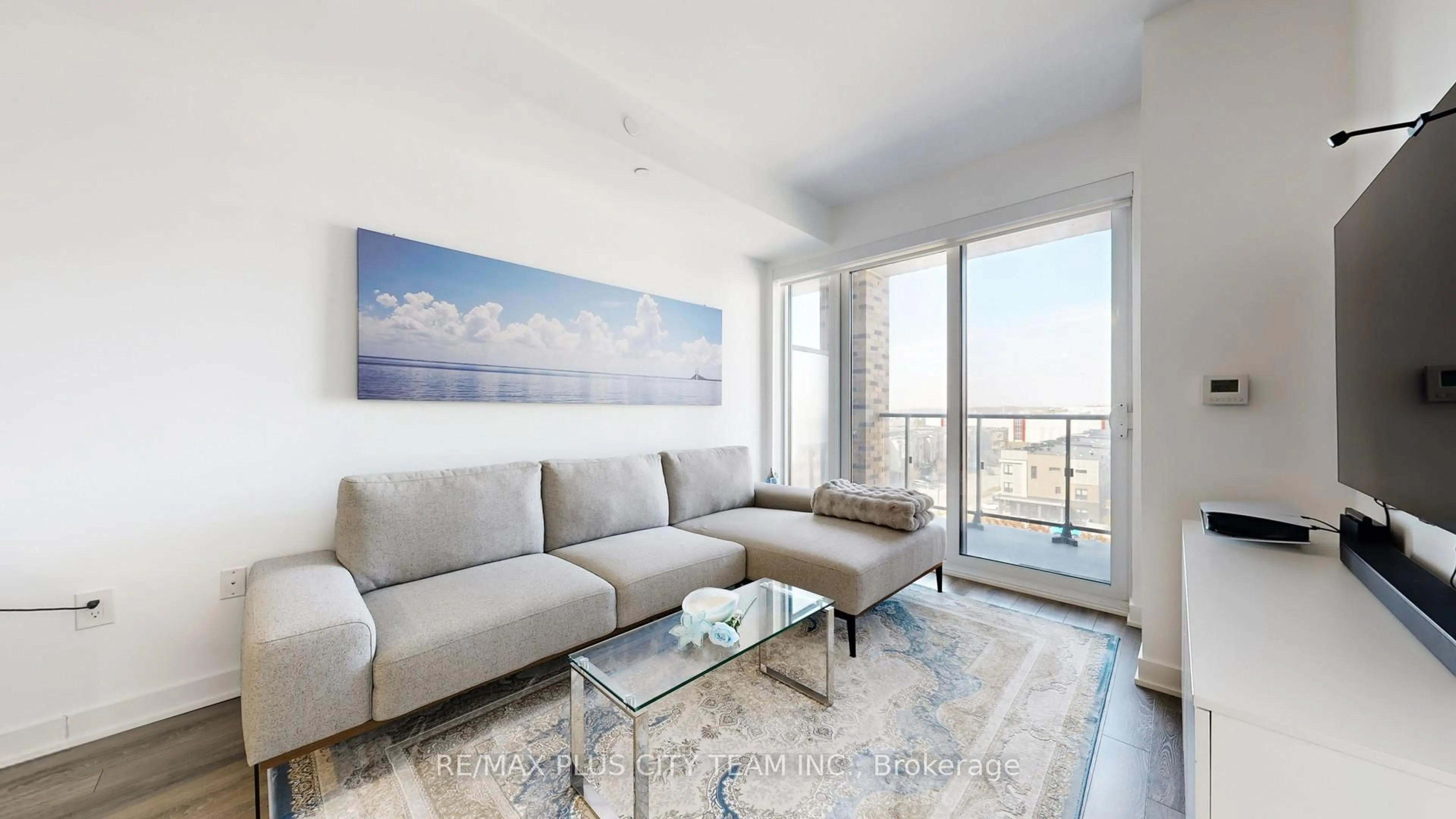 Living room with furniture, unknown for 100 Eagle Rock Way #626, Vaughan Ontario L6A 5B9