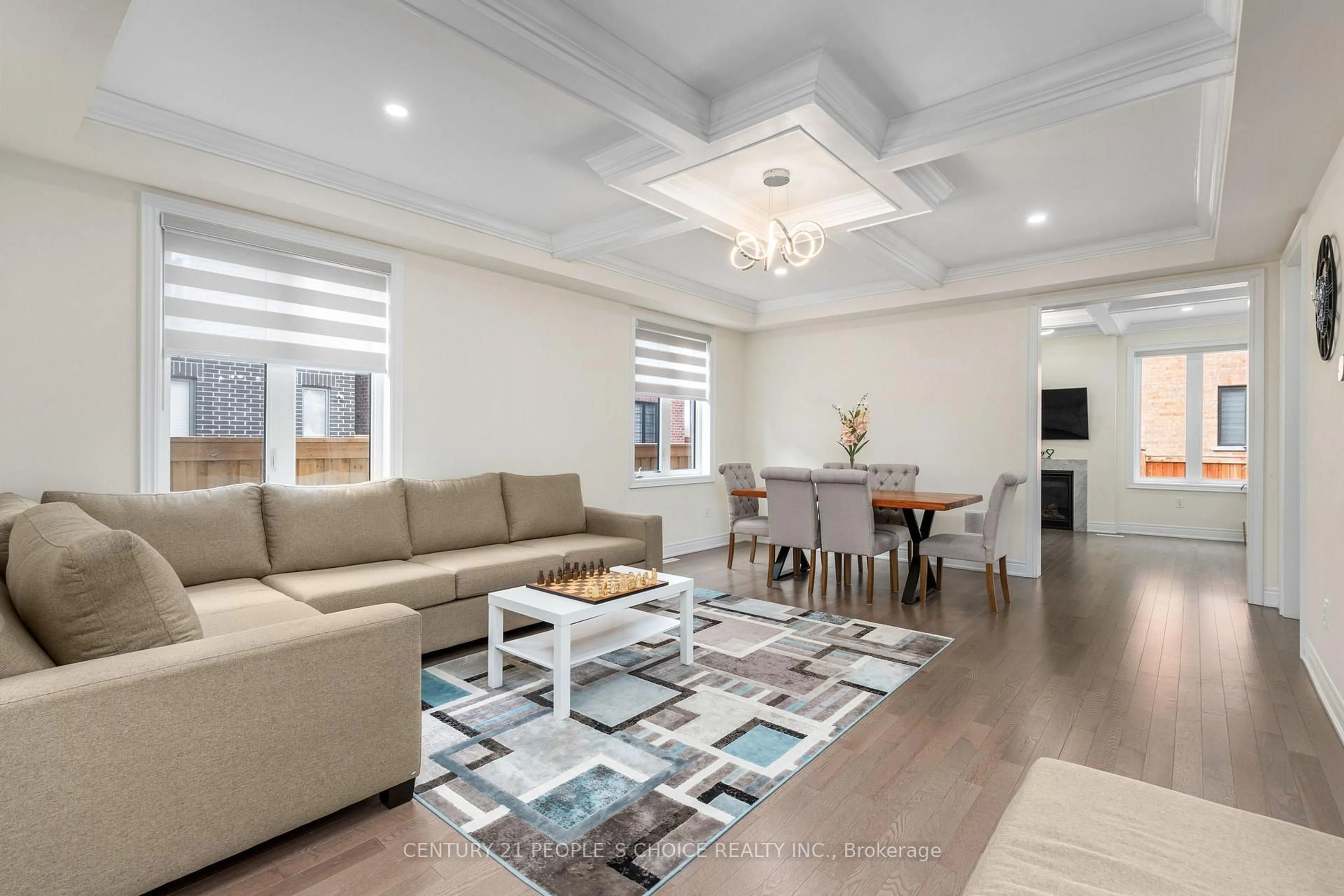 Living room with furniture, unknown for 64 Coldwell Bay Circ, Vaughan Ontario L4H 5E9