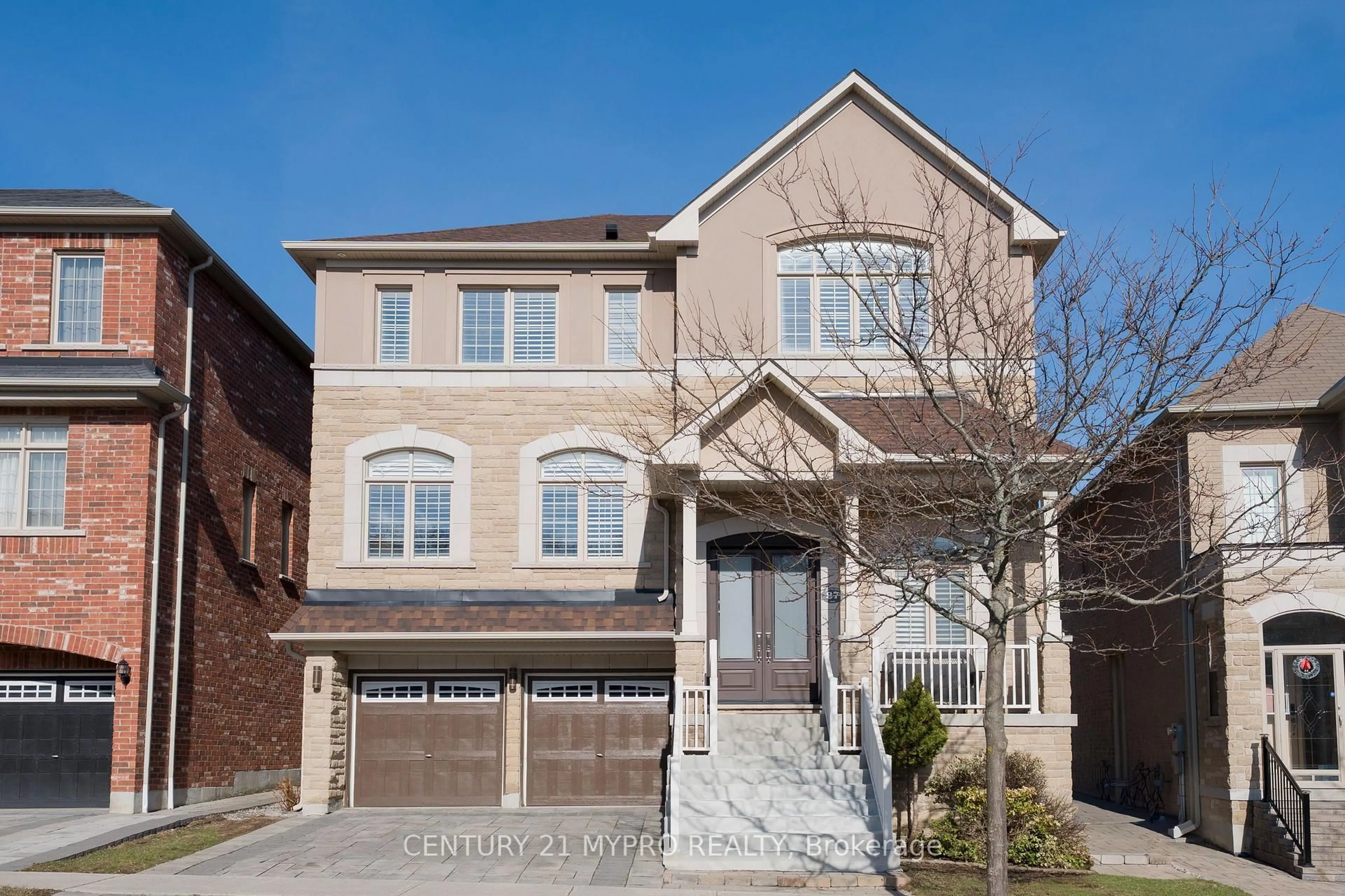 Home with brick exterior material, street for 87 Fred Mclaren Blvd, Markham Ontario L6E 0L3