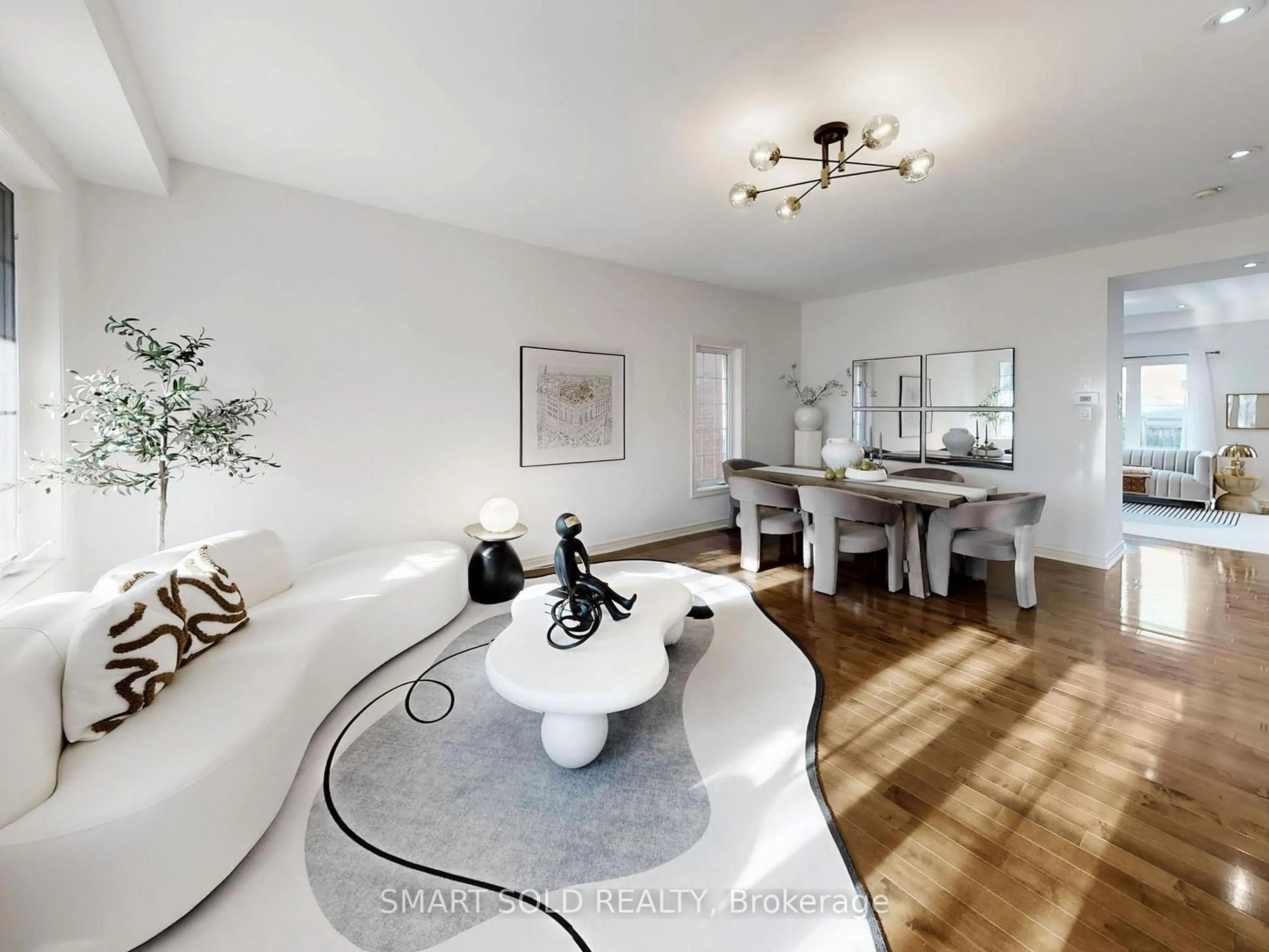 Living room with furniture, unknown for 25 Fieldflower Cres, Richmond Hill Ontario L4E 5E9