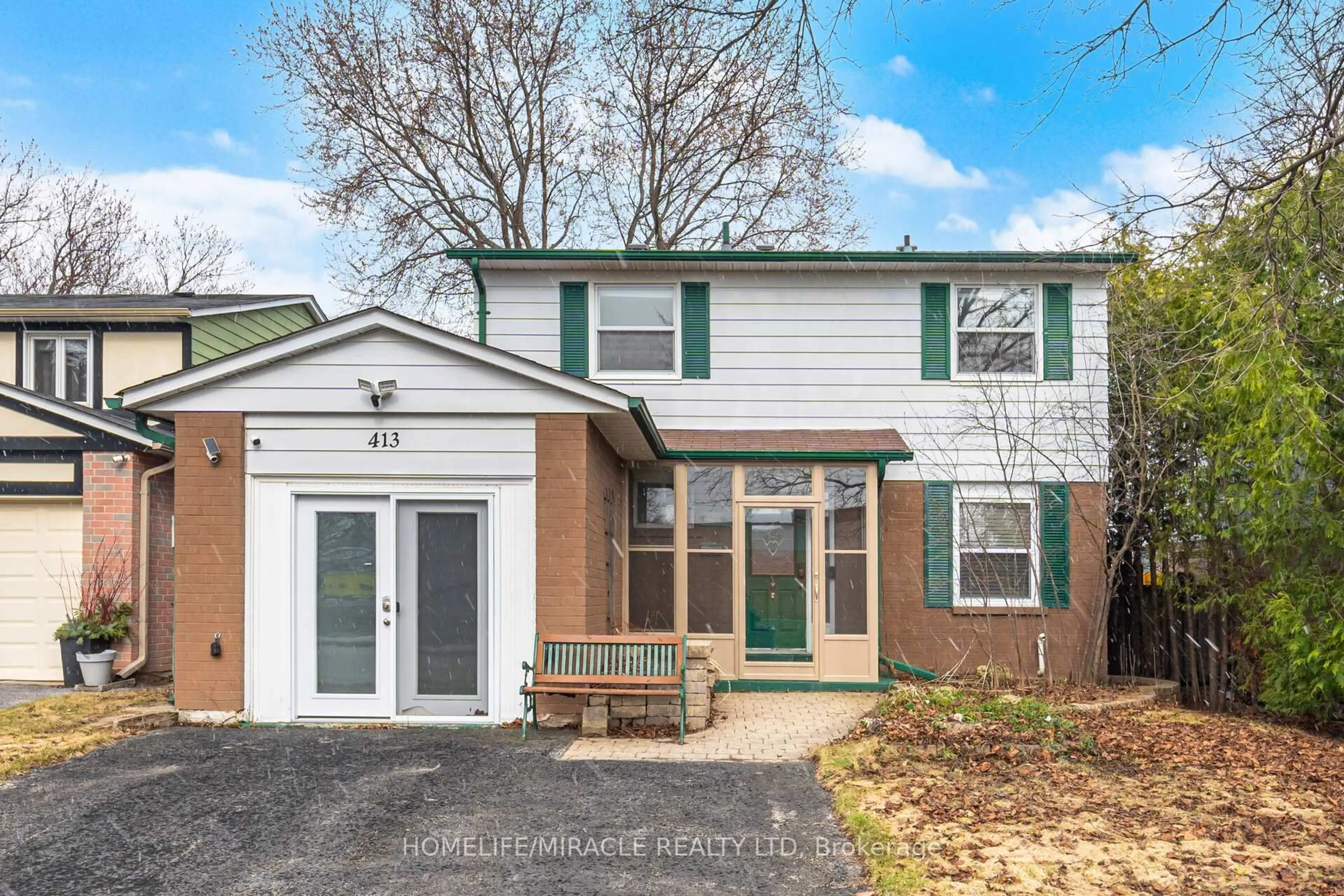 Home with brick exterior material, street for 413 Terry Dr, Newmarket Ontario L3Y 5E6