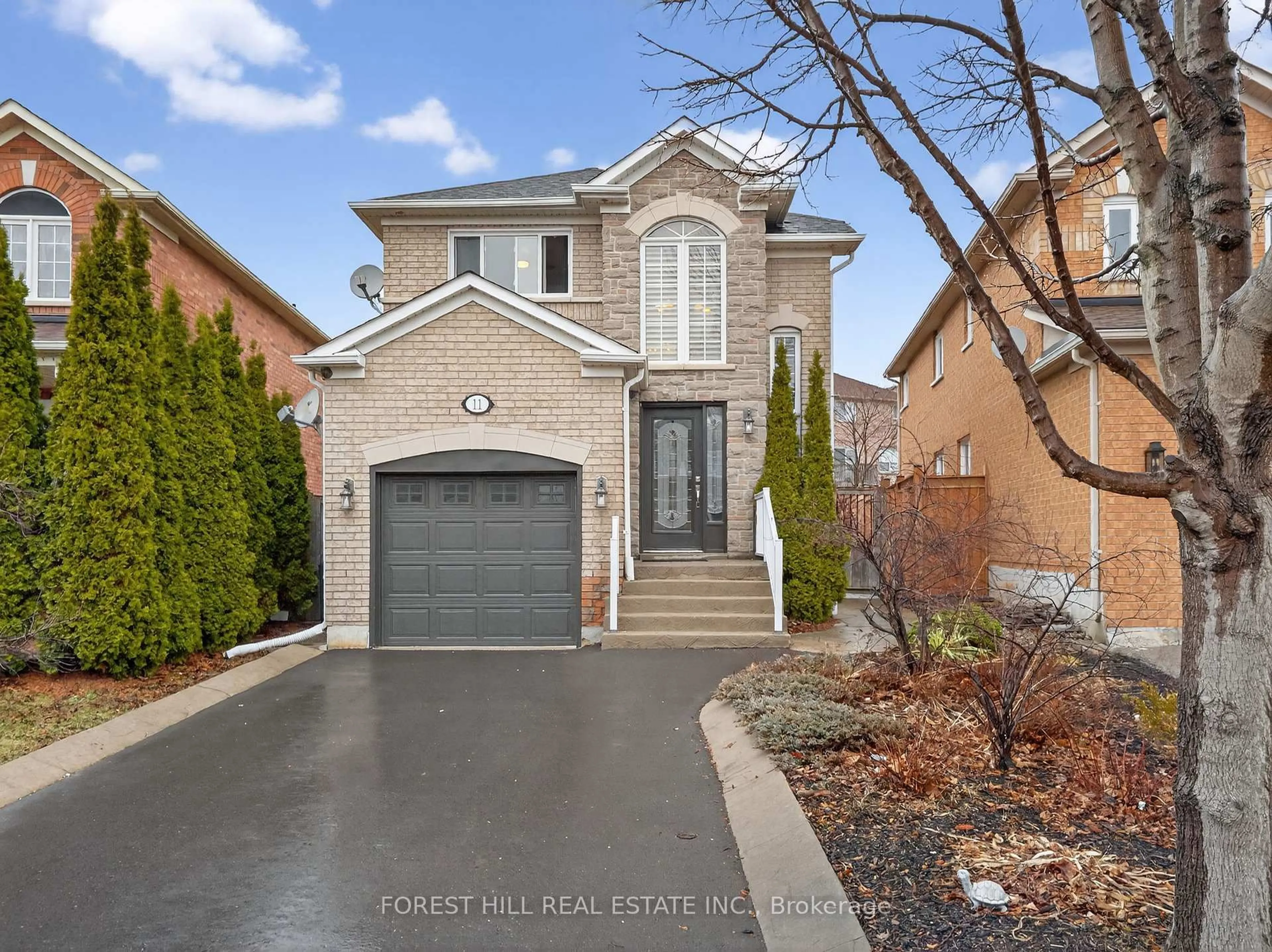 Home with brick exterior material, street for 11 Bestview Cres, Vaughan Ontario L6A 3S8