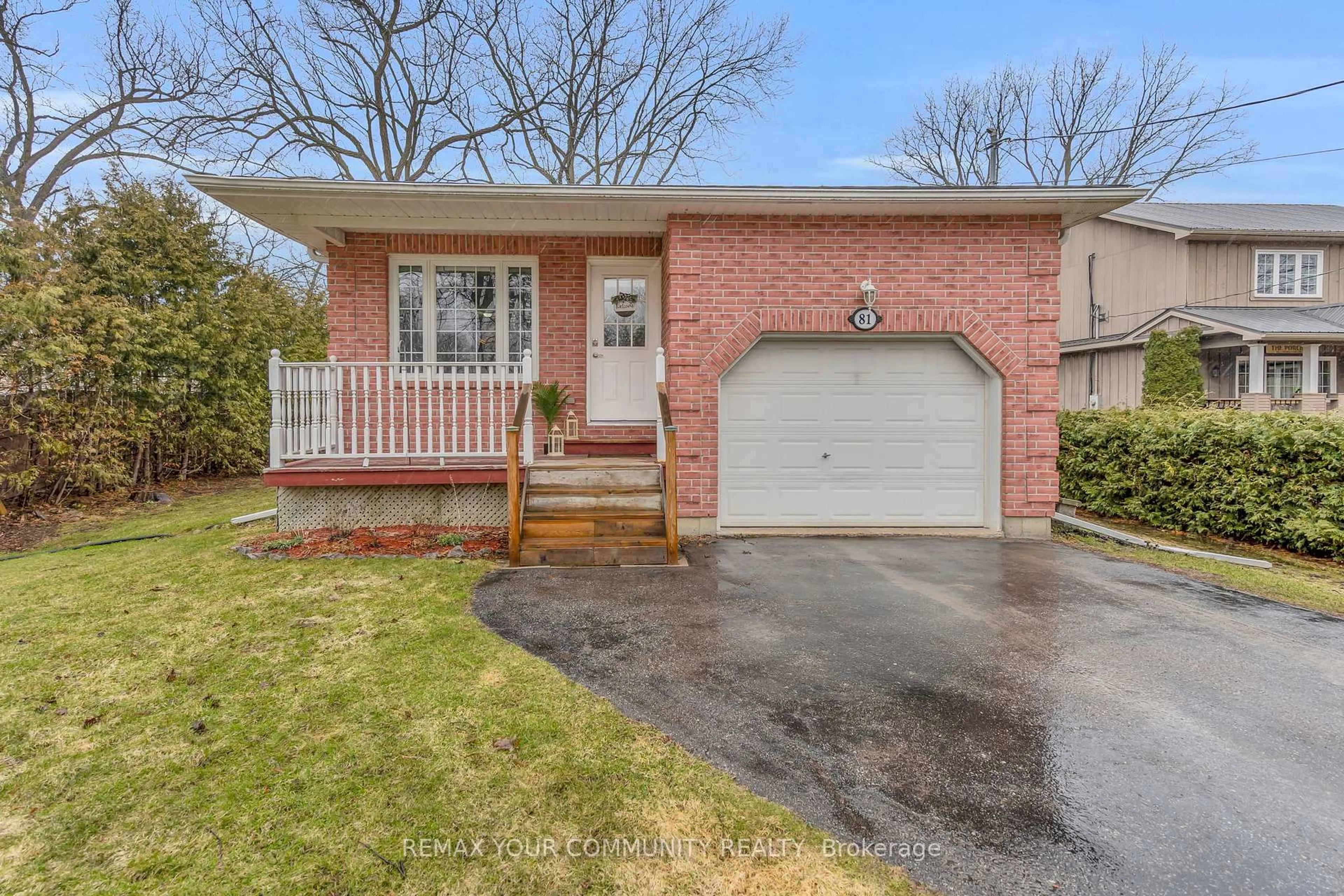 Home with brick exterior material, street for 81 Fairpark Lane, Georgina Ontario L0E 1R0