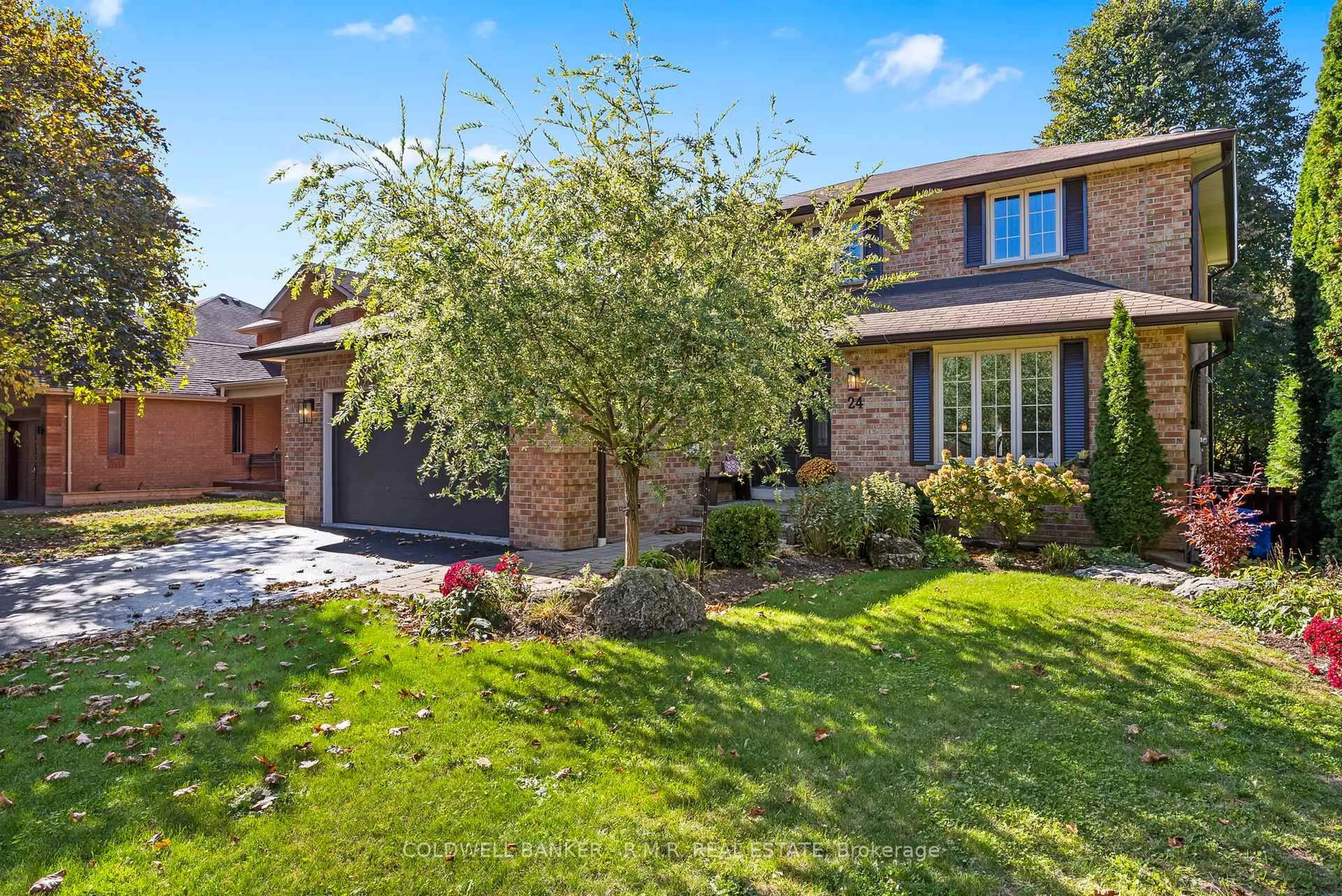 Home with brick exterior material, street for 24 Testa Rd, Uxbridge Ontario L9P 1M2