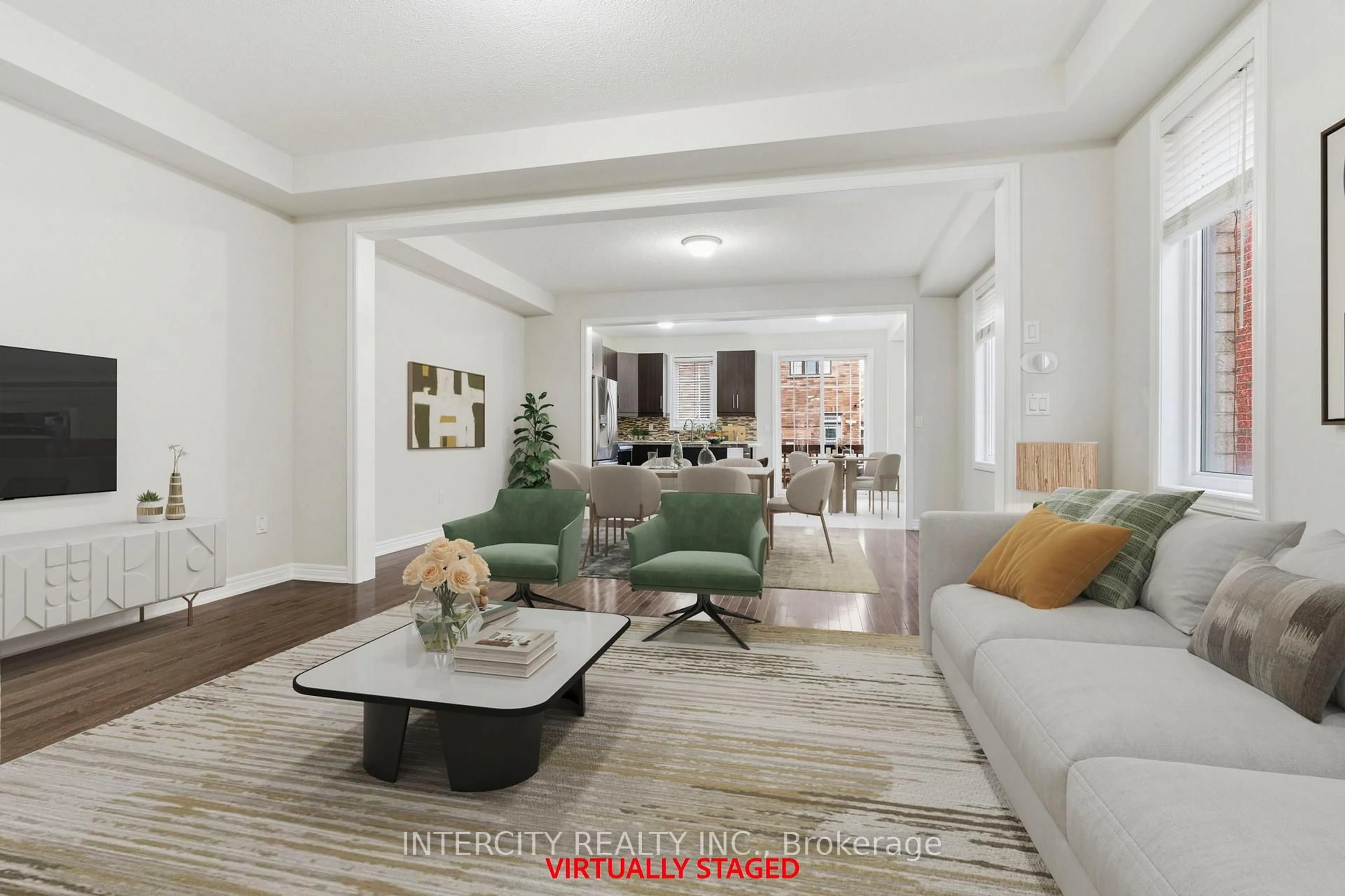 Living room with furniture, unknown for 34 Alexie Way, Vaughan Ontario L4H 3V3