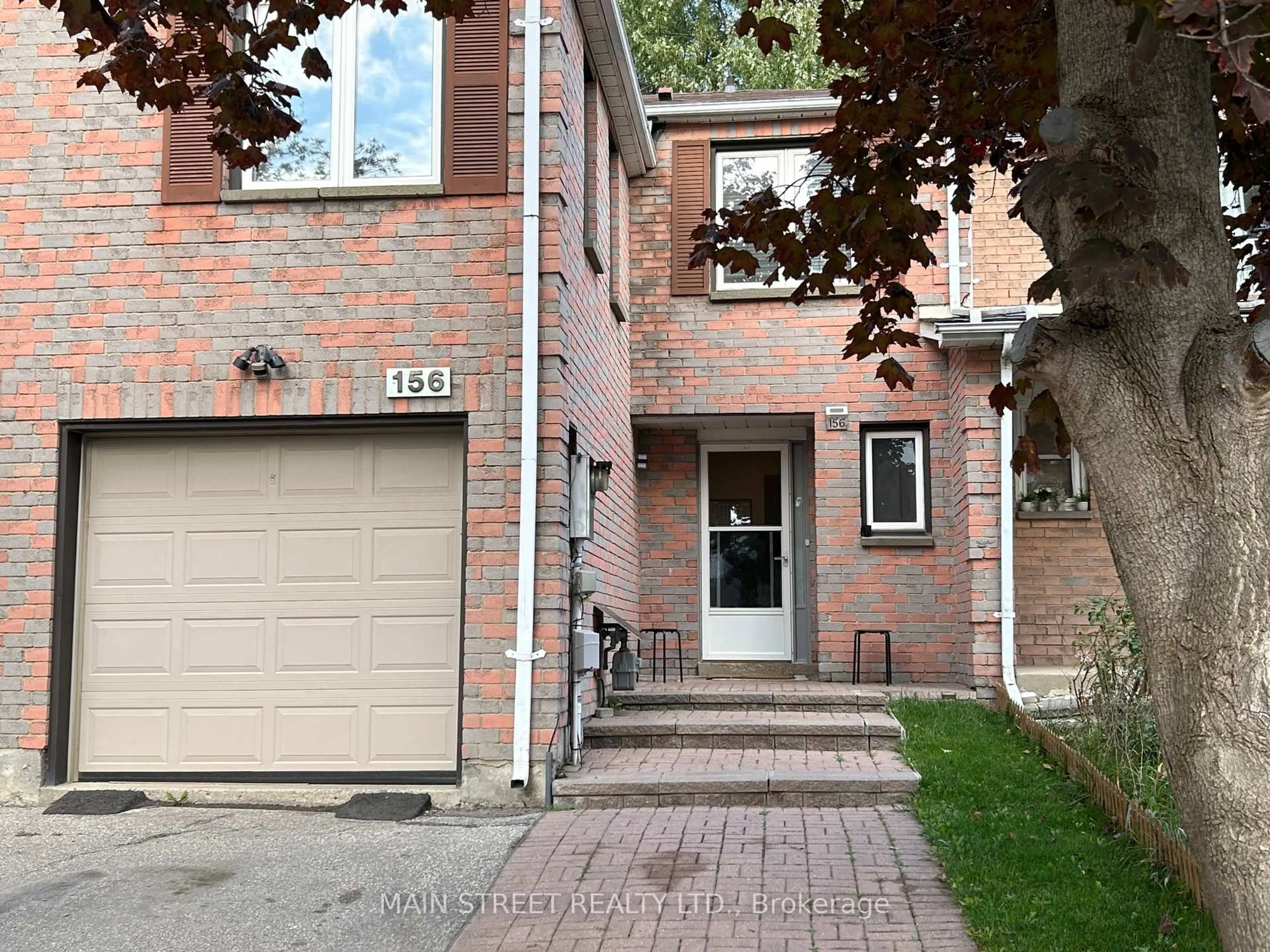 Home with brick exterior material, street for 156 Observatory Lane, Richmond Hill Ontario L4C 8K8