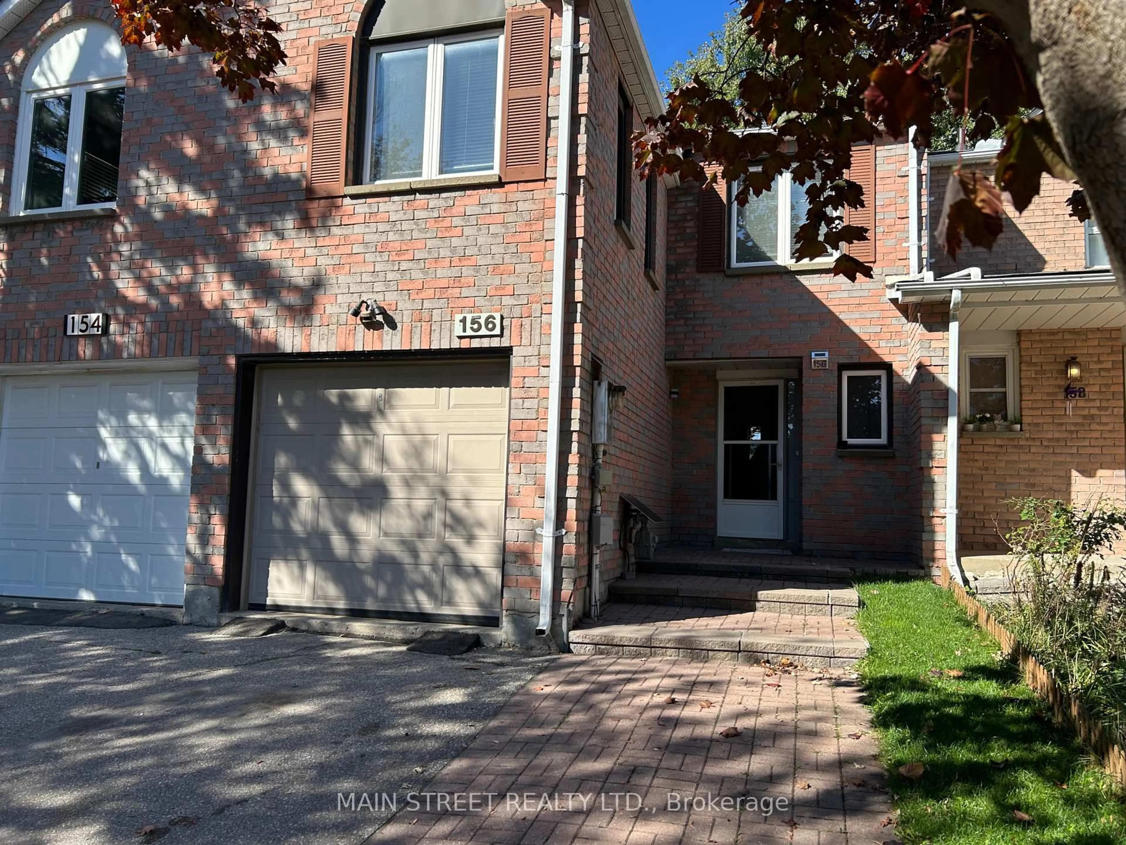 Home with brick exterior material, street for 156 Observatory Lane, Richmond Hill Ontario L4C 8K8