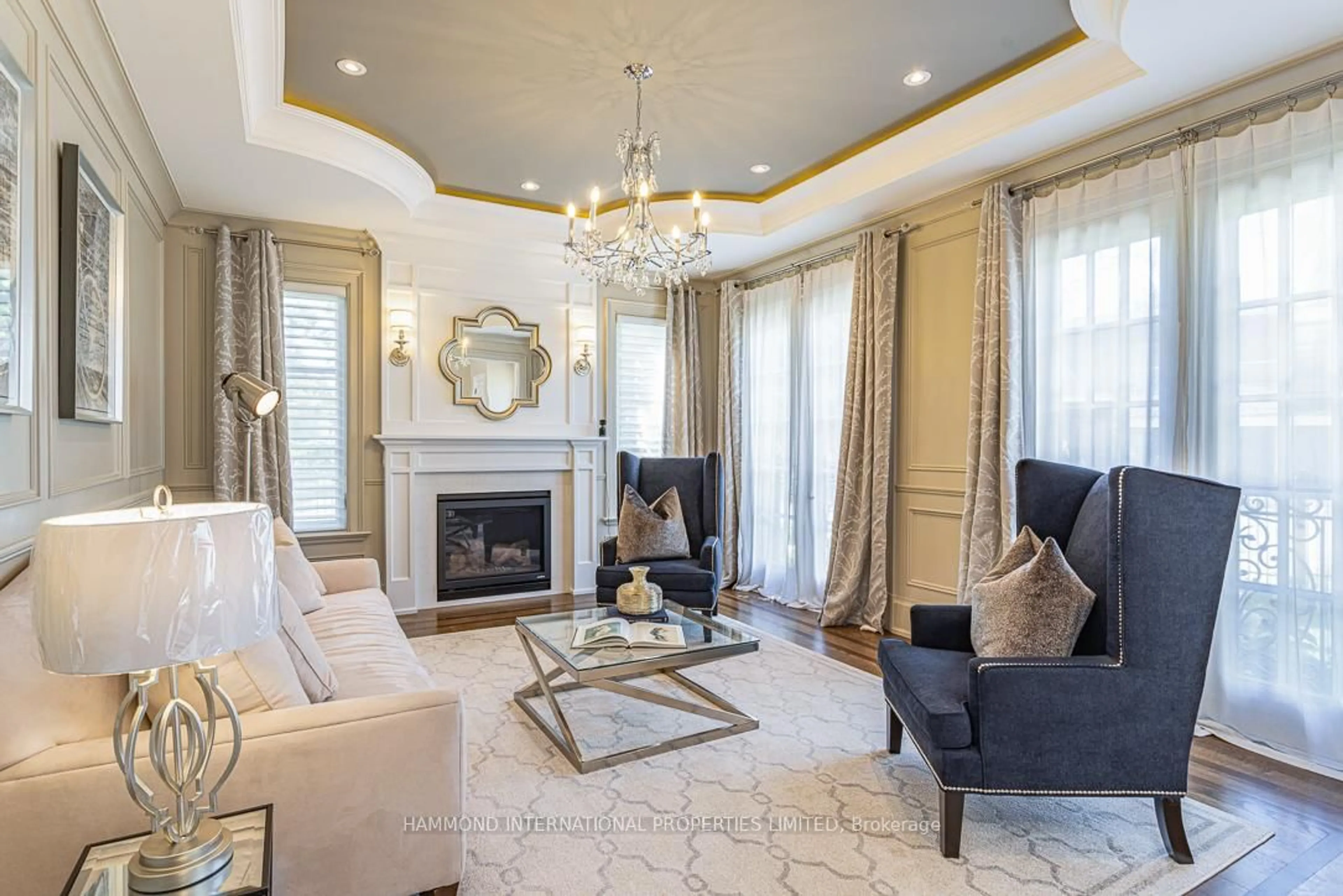 Living room with furniture, unknown for 21 Hammok Cres, Markham Ontario L3T 2X3