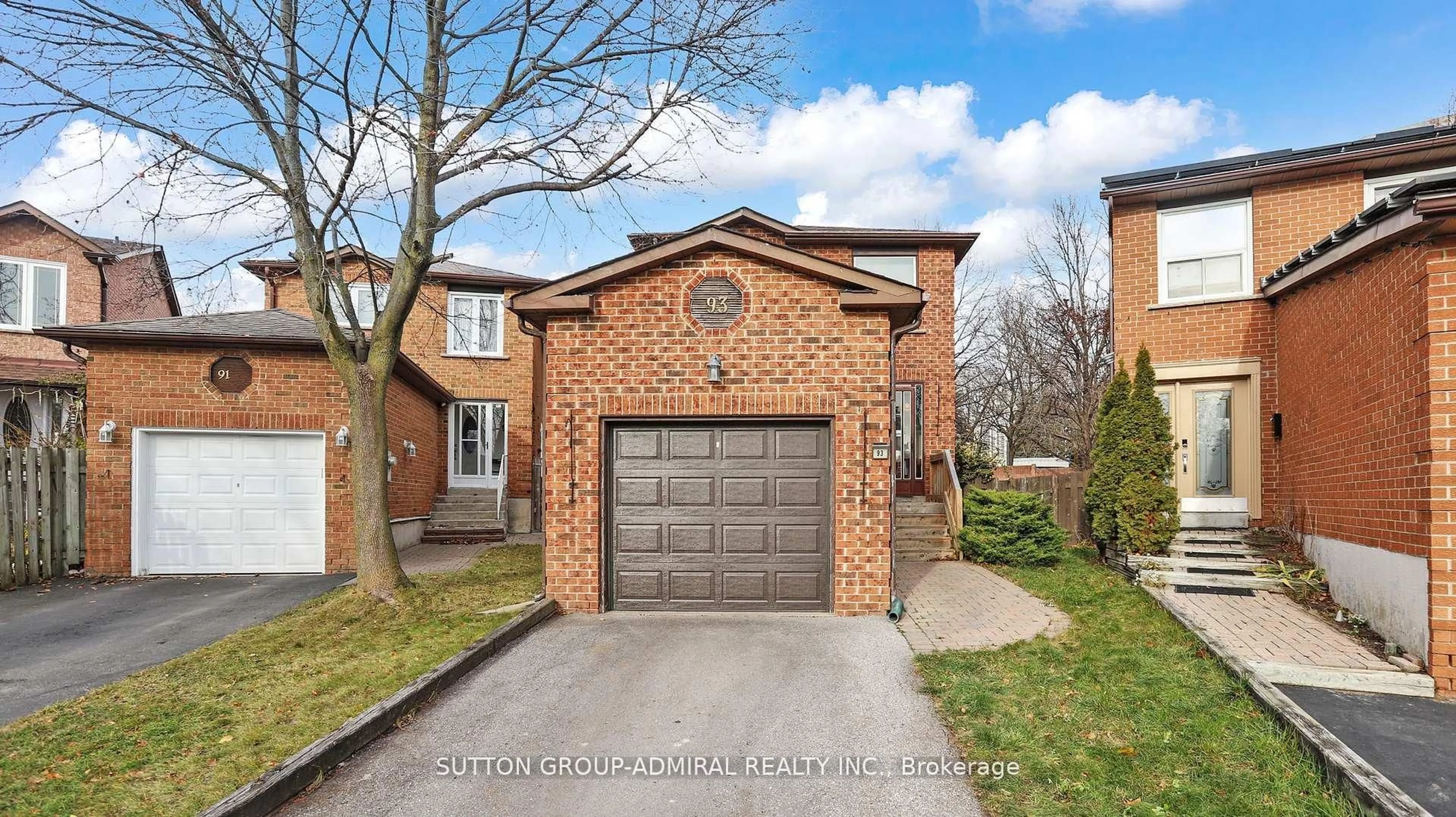 Home with brick exterior material, street for 93 Patrice Cres, Vaughan Ontario L4J 4Z2