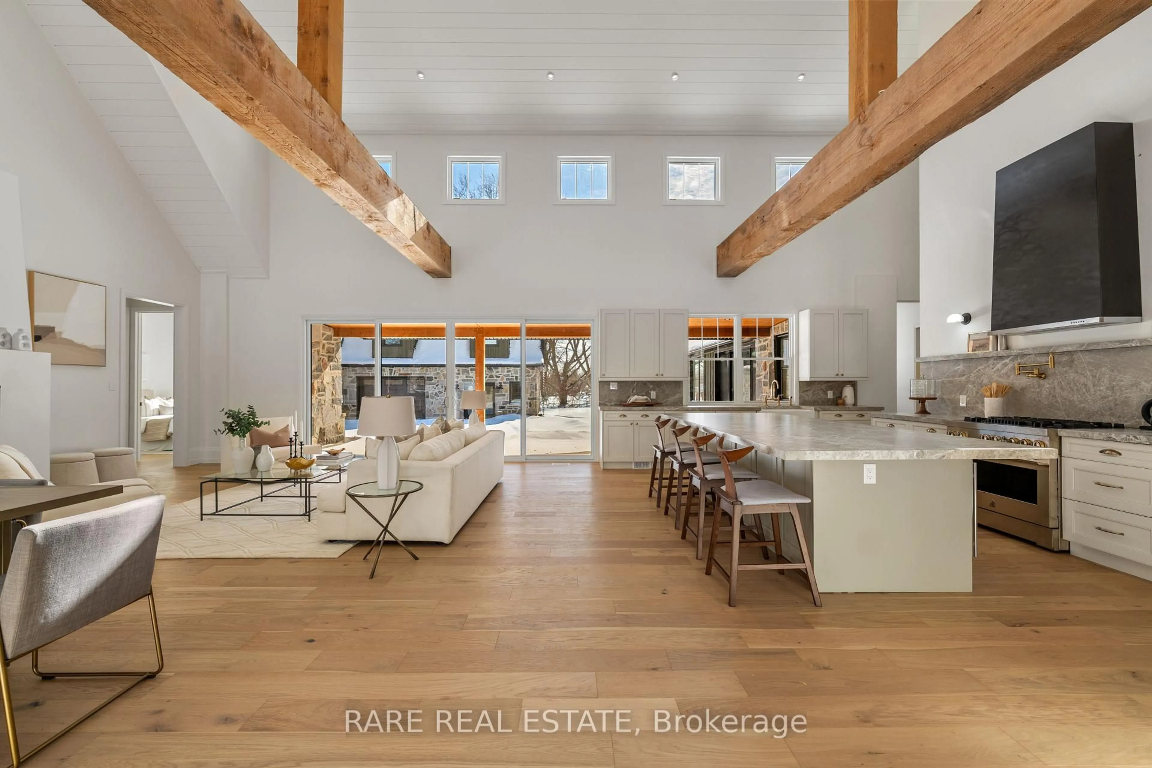 Open concept kitchen, unknown for 1109 2nd Line, Innisfil Ontario L0L 1K0