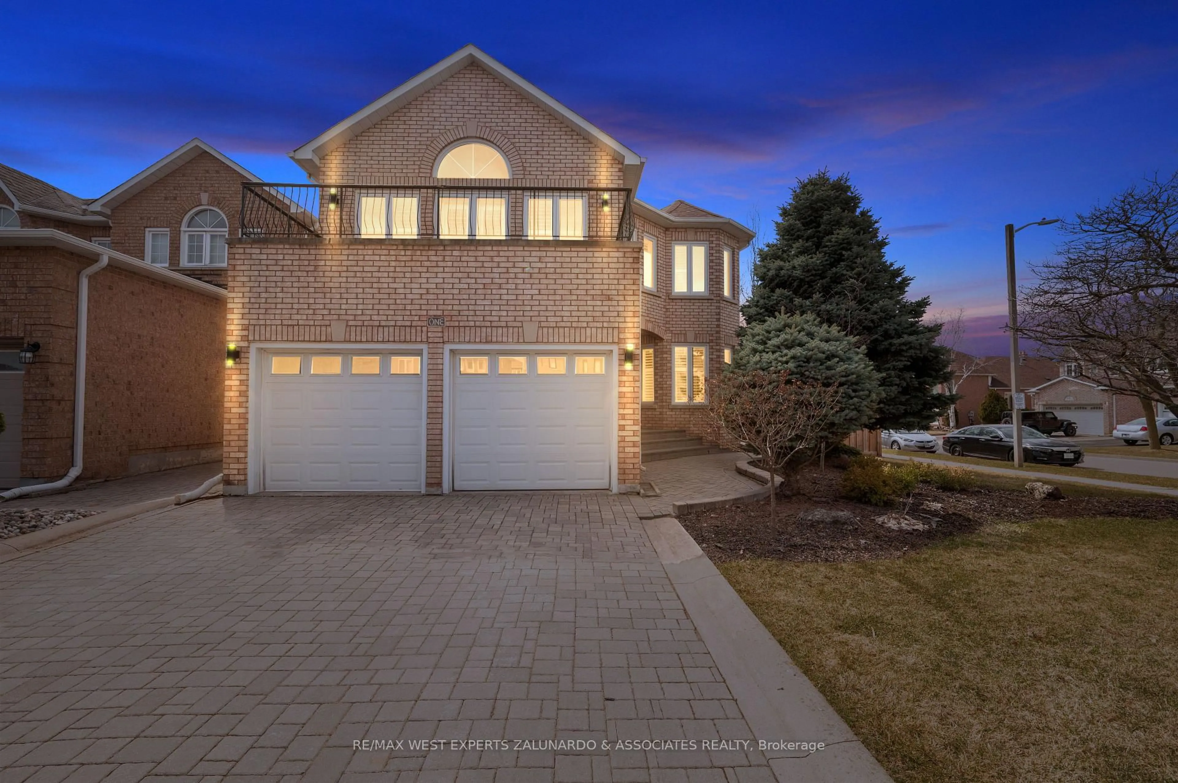 Home with brick exterior material, street for 1 Lanterna Cres, Vaughan Ontario L4H 1C1