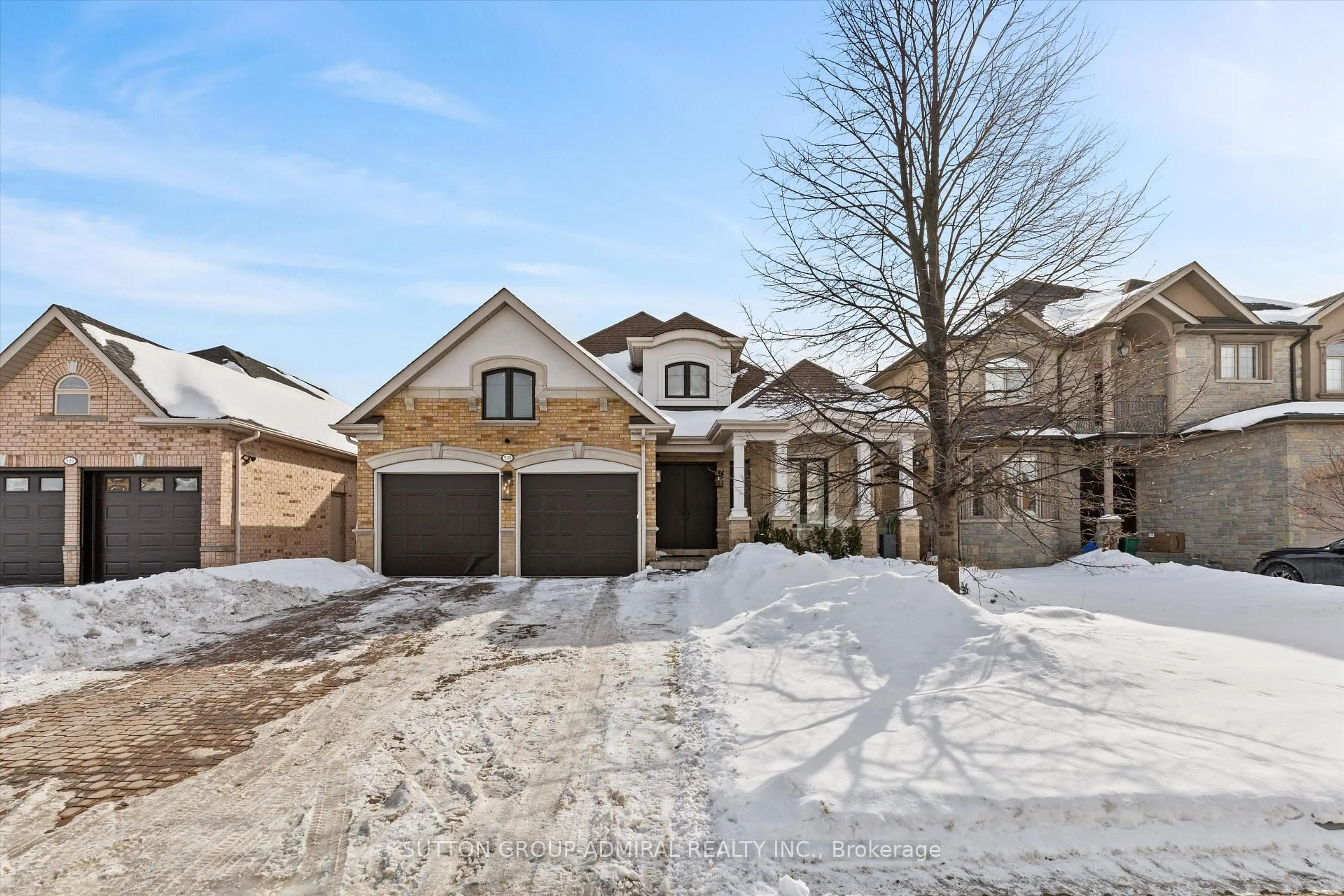Home with brick exterior material, street for 539 Beverley Glen Blvd, Vaughan Ontario L4J 7S1