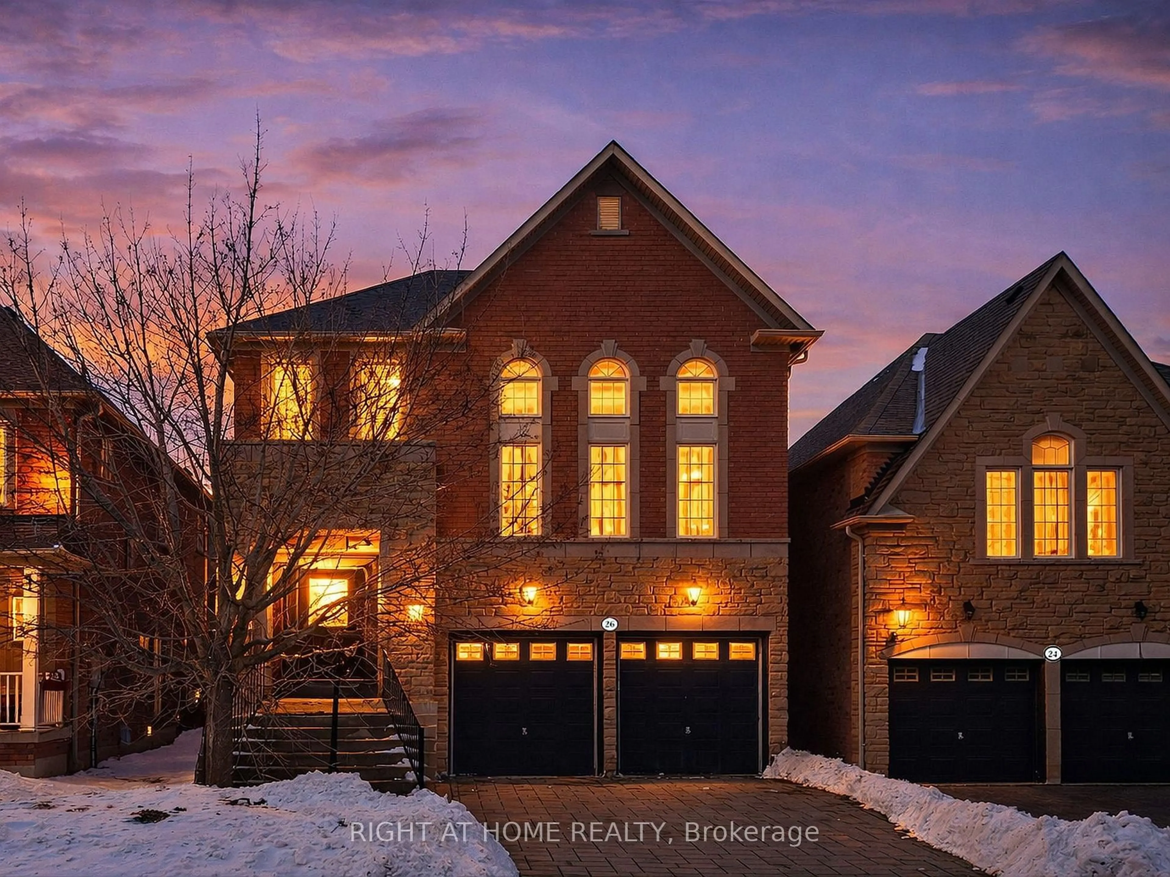 Home with brick exterior material, street for 26 Carnoustie Cres, Richmond Hill Ontario L4E 0A2