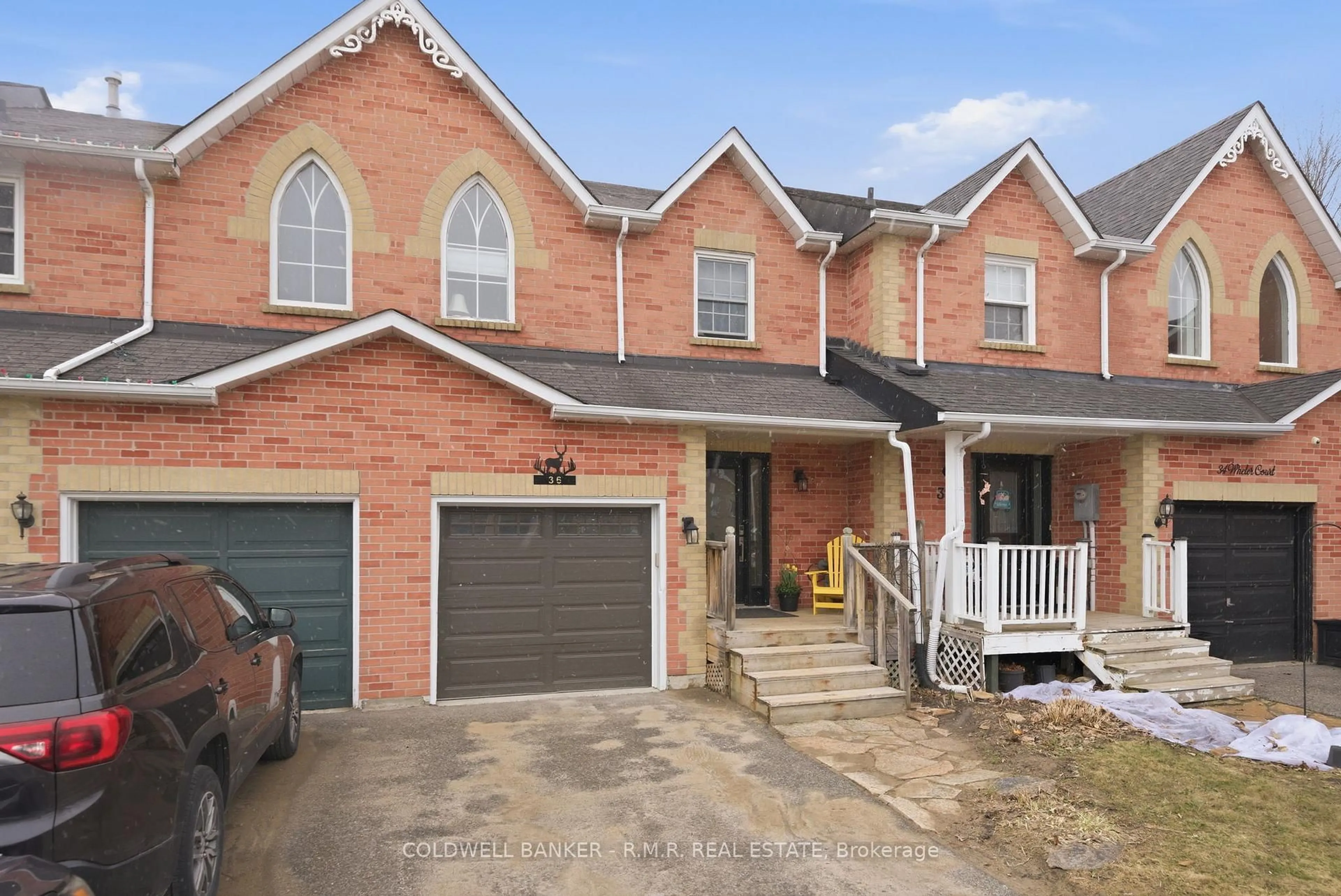 Home with brick exterior material, street for 36 Wheler Crt, Uxbridge Ontario L9P 1T8