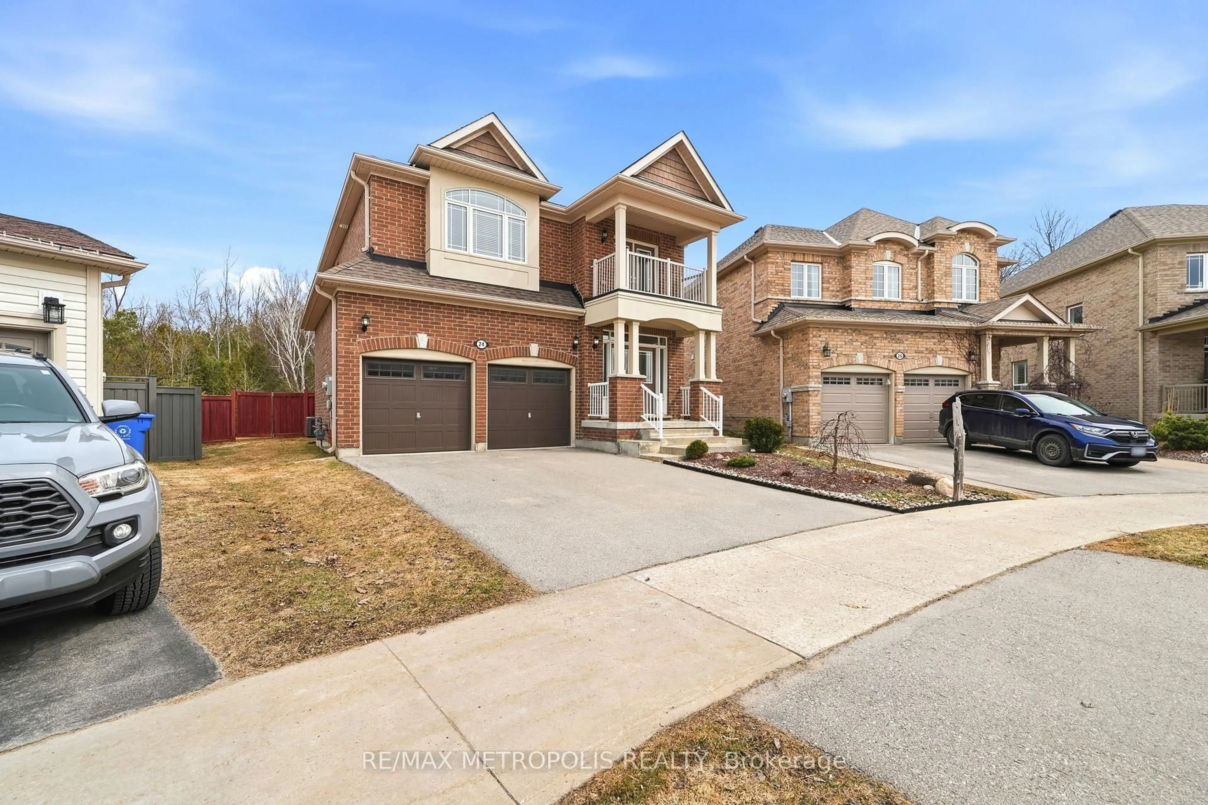 Home with brick exterior material, street for 24 Bamburg St, Georgina Ontario L0E 1R0