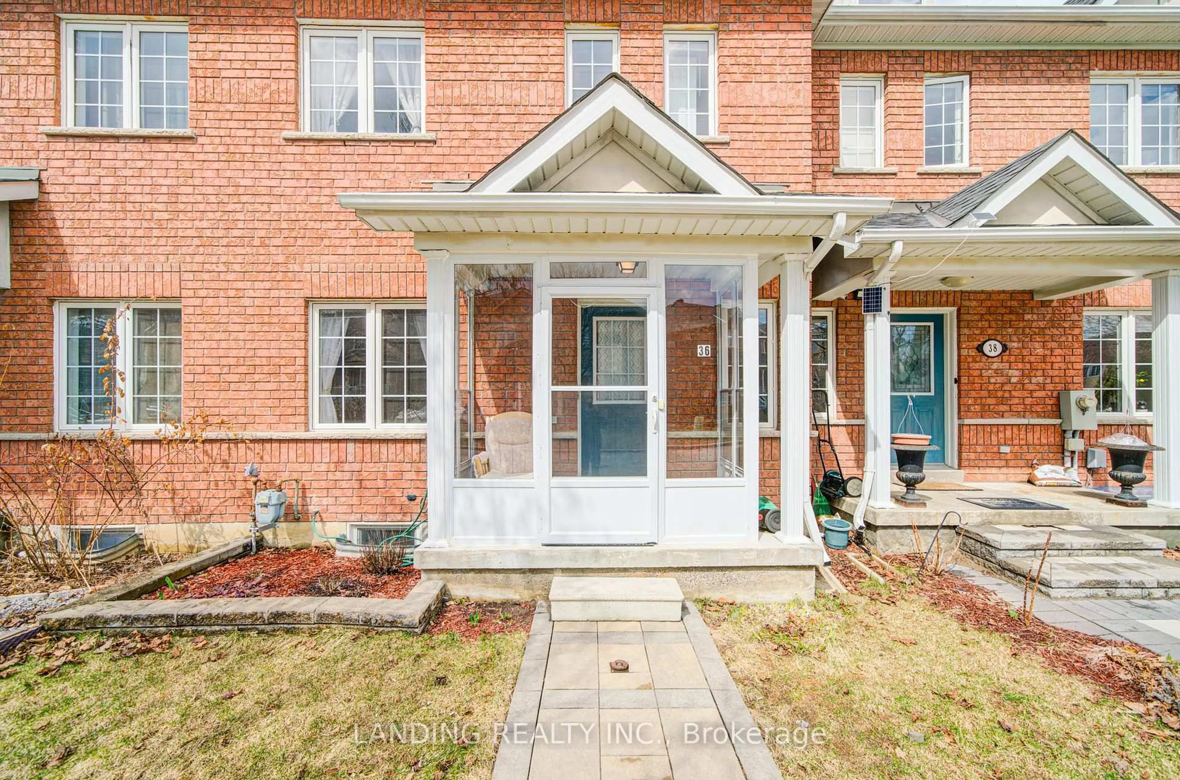 Home with brick exterior material, street for 36 John Gary Dr, Markham Ontario L3R 5E7