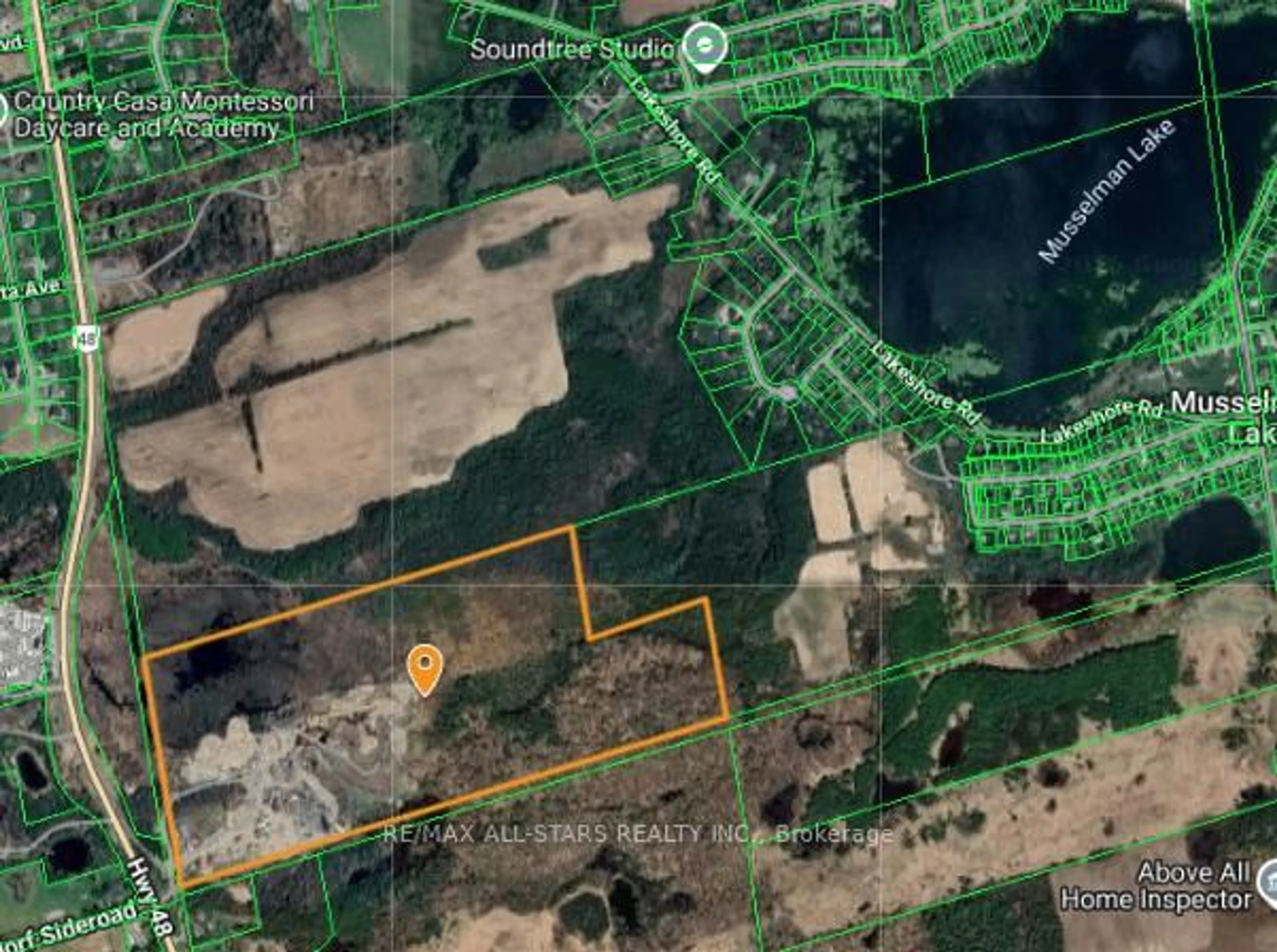 Picture of a map for 14547 Highway 48, Whitchurch-Stouffville Ontario L4A 7X3