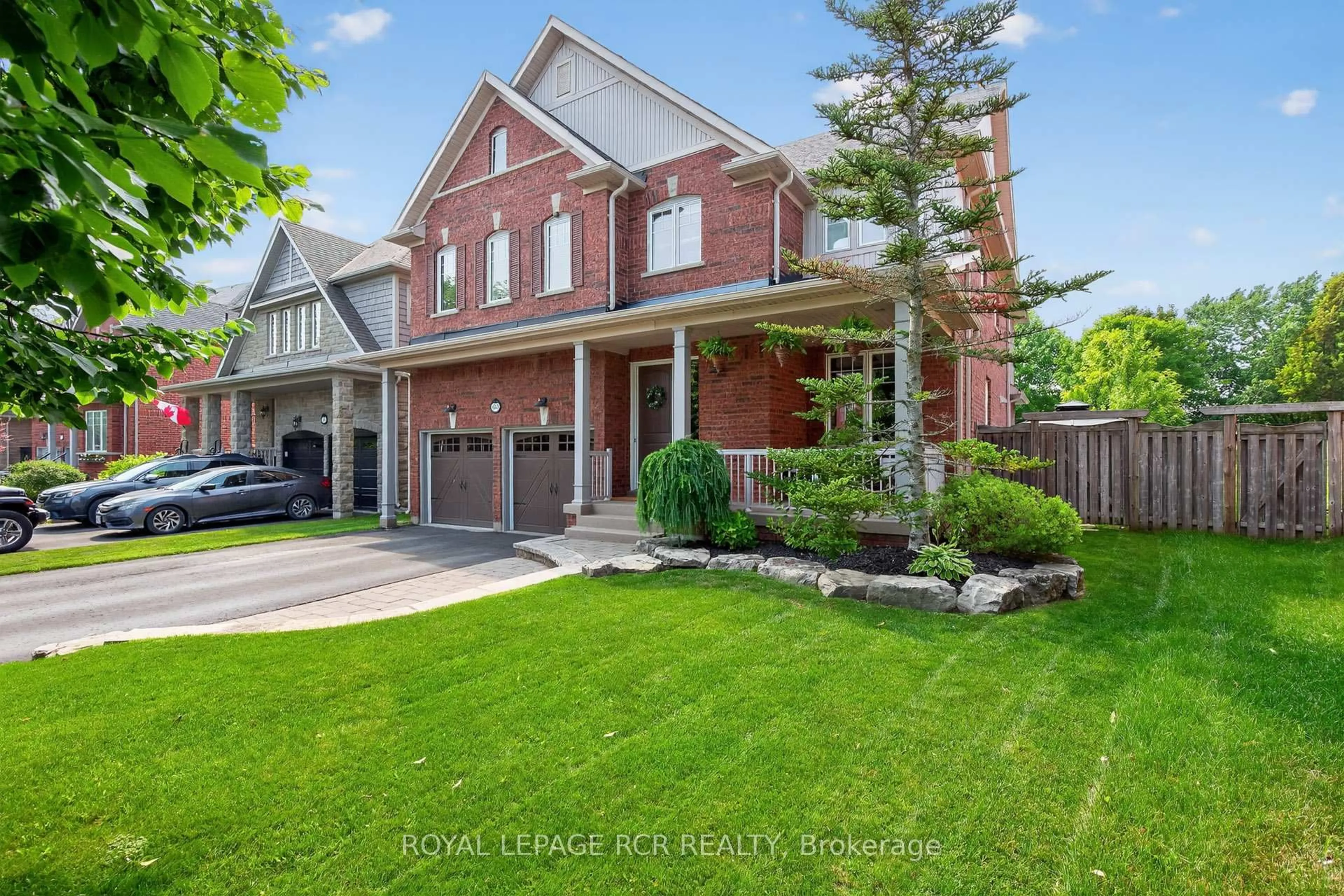 Home with brick exterior material, street for 63 Campbell Dr, Uxbridge Ontario L9P 0B3