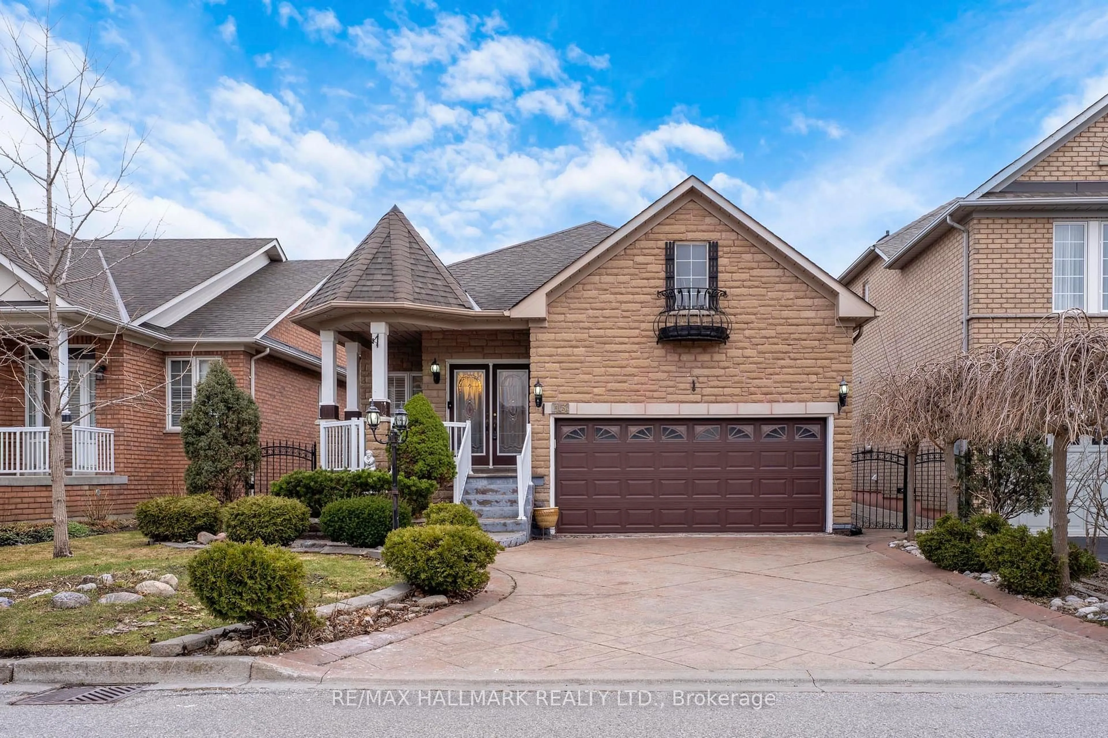 Home with brick exterior material, street for 13 Briar Path Lane, Markham Ontario L6C 2C3