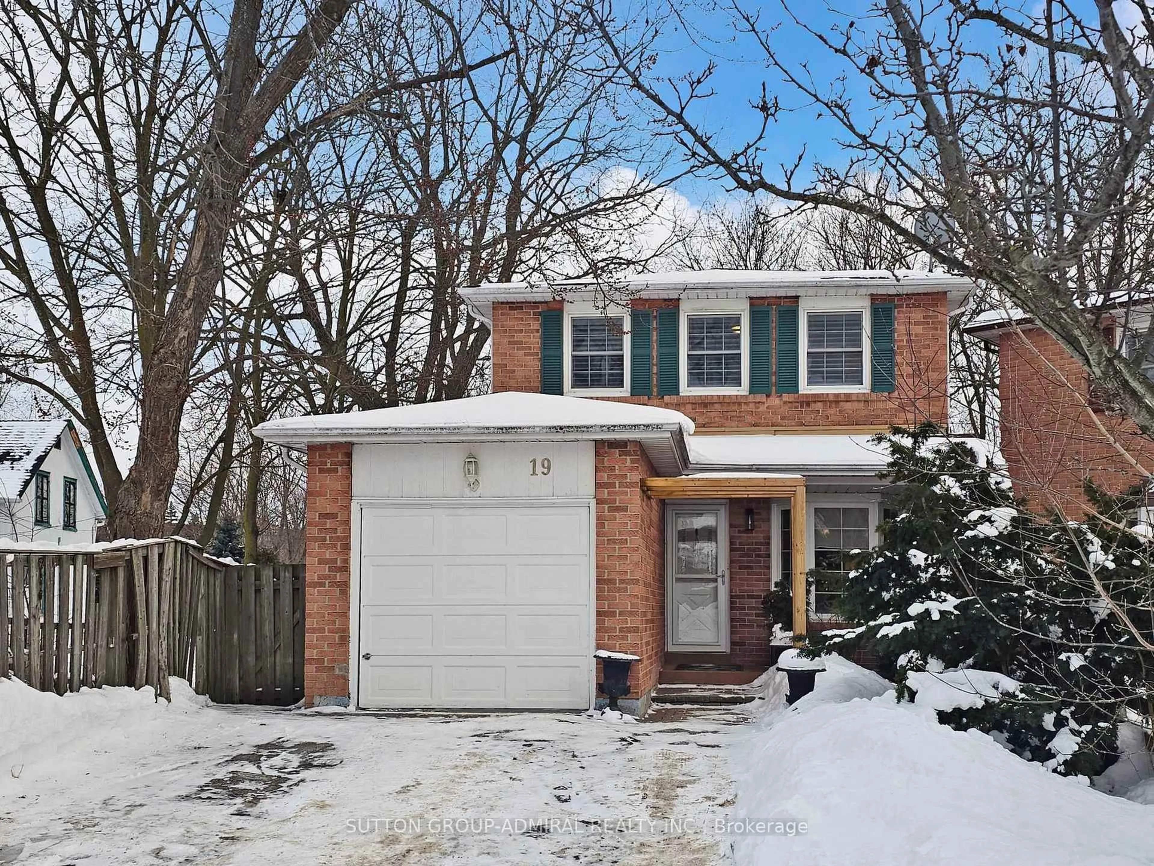 Home with brick exterior material, street for 19 Backus Crt, Markham Ontario L3P 6V6