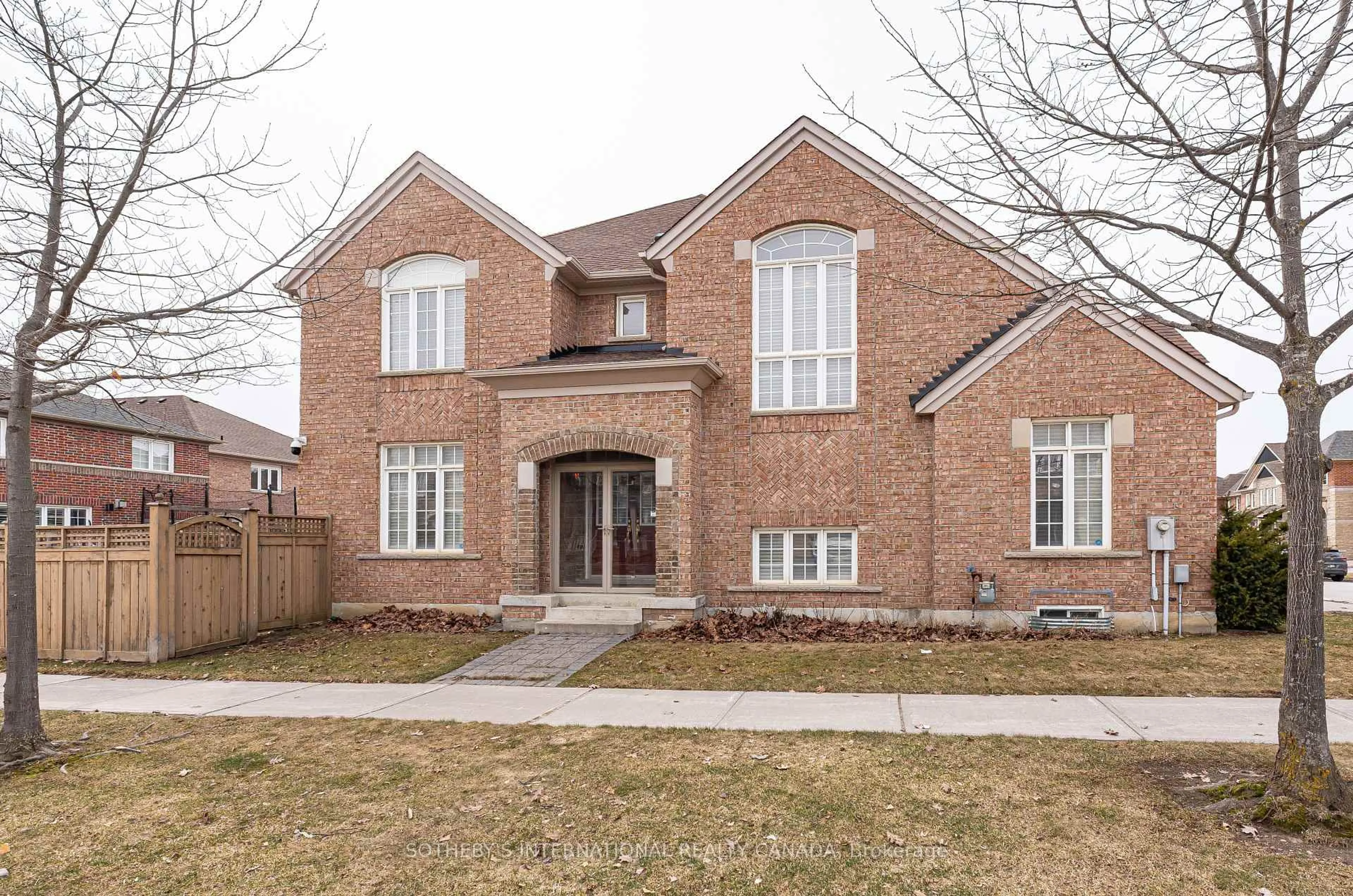 Home with brick exterior material, street for 1 Herbert Wales Cres, Markham Ontario L6C 0G1
