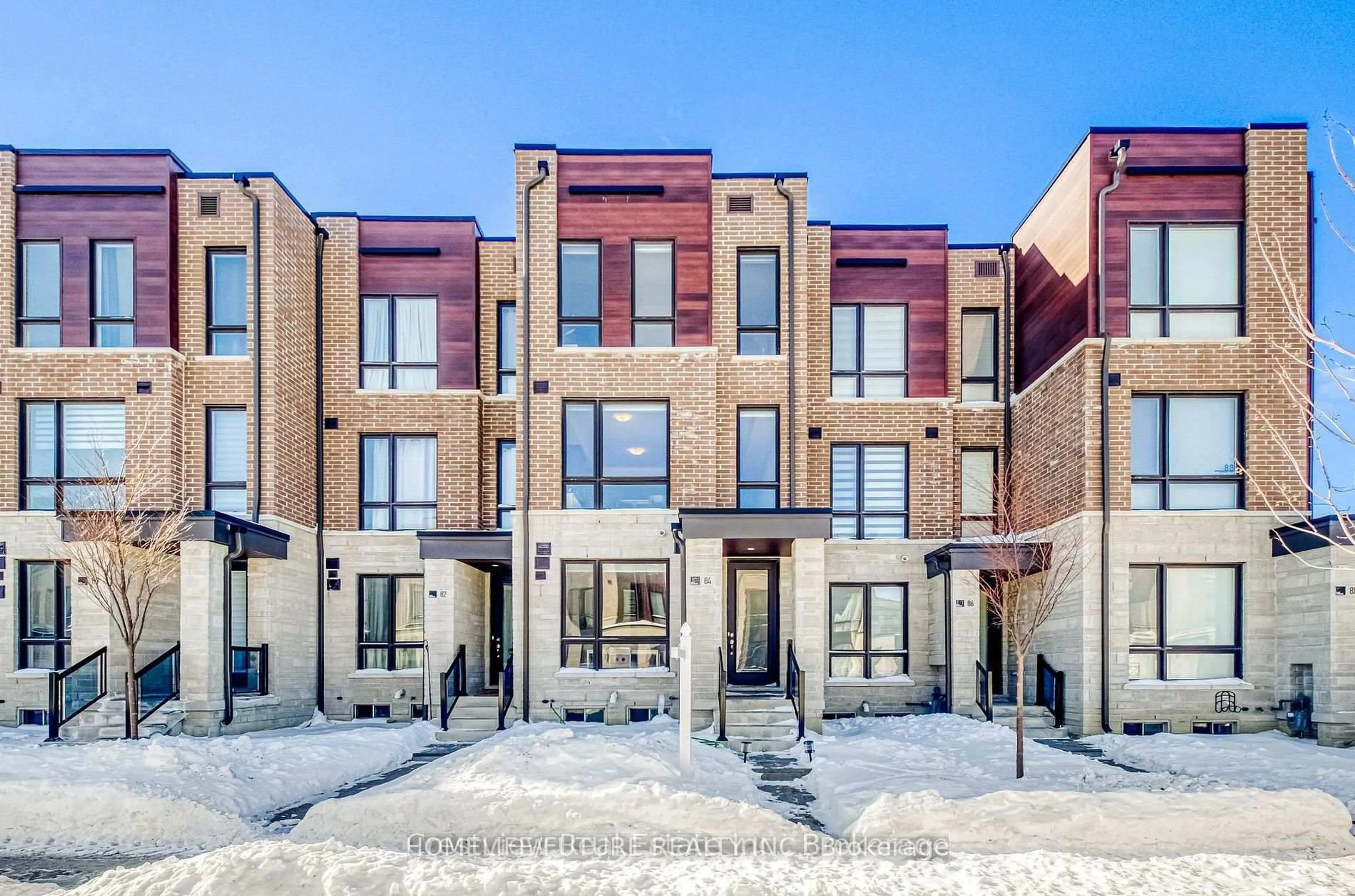 Home with brick exterior material, street for 86 Stauffer Cres, Markham Ontario L6B 1R1