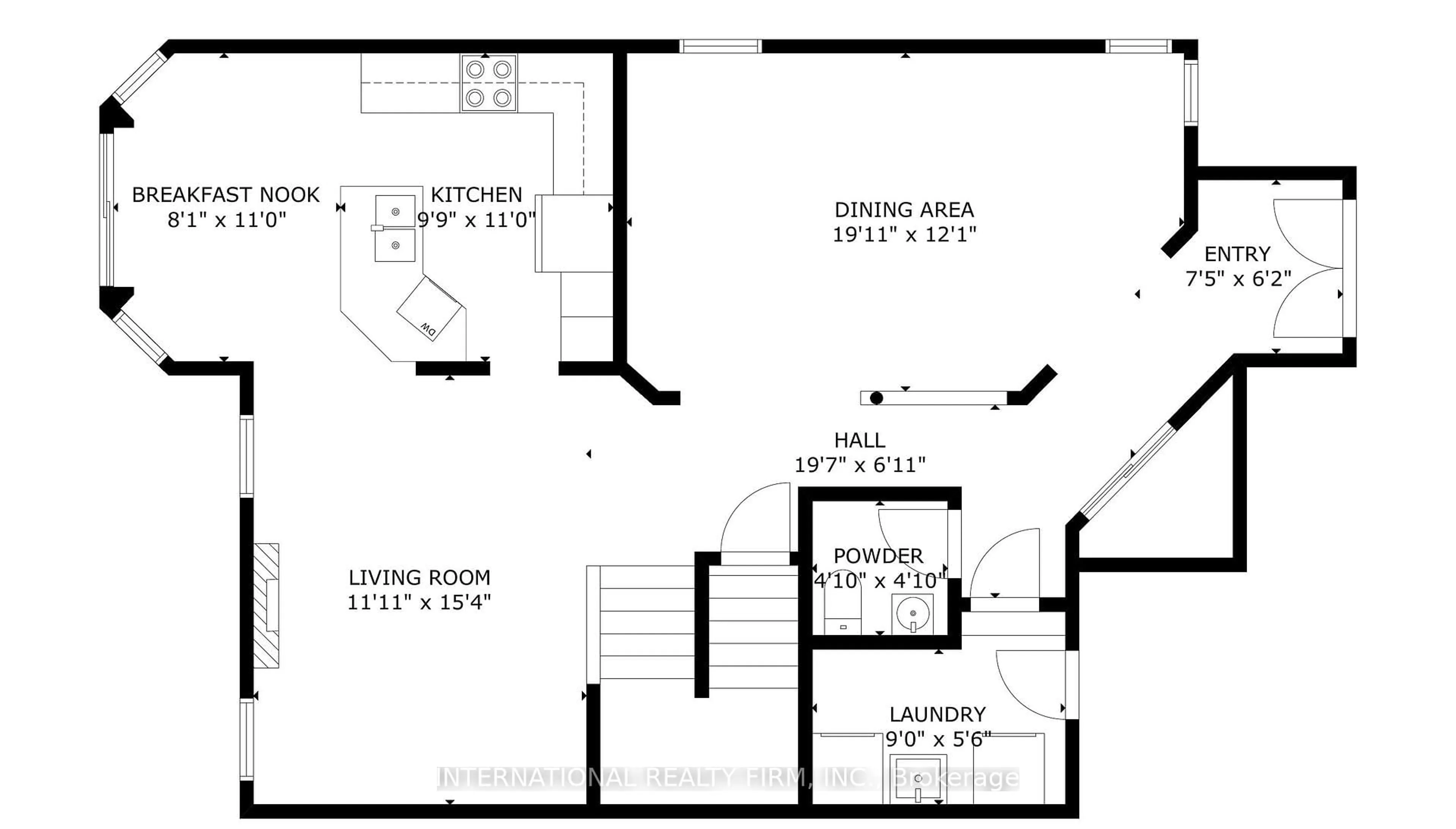 Floor plan for 45 Naughton Dr, Richmond Hill Ontario L4C 0R2