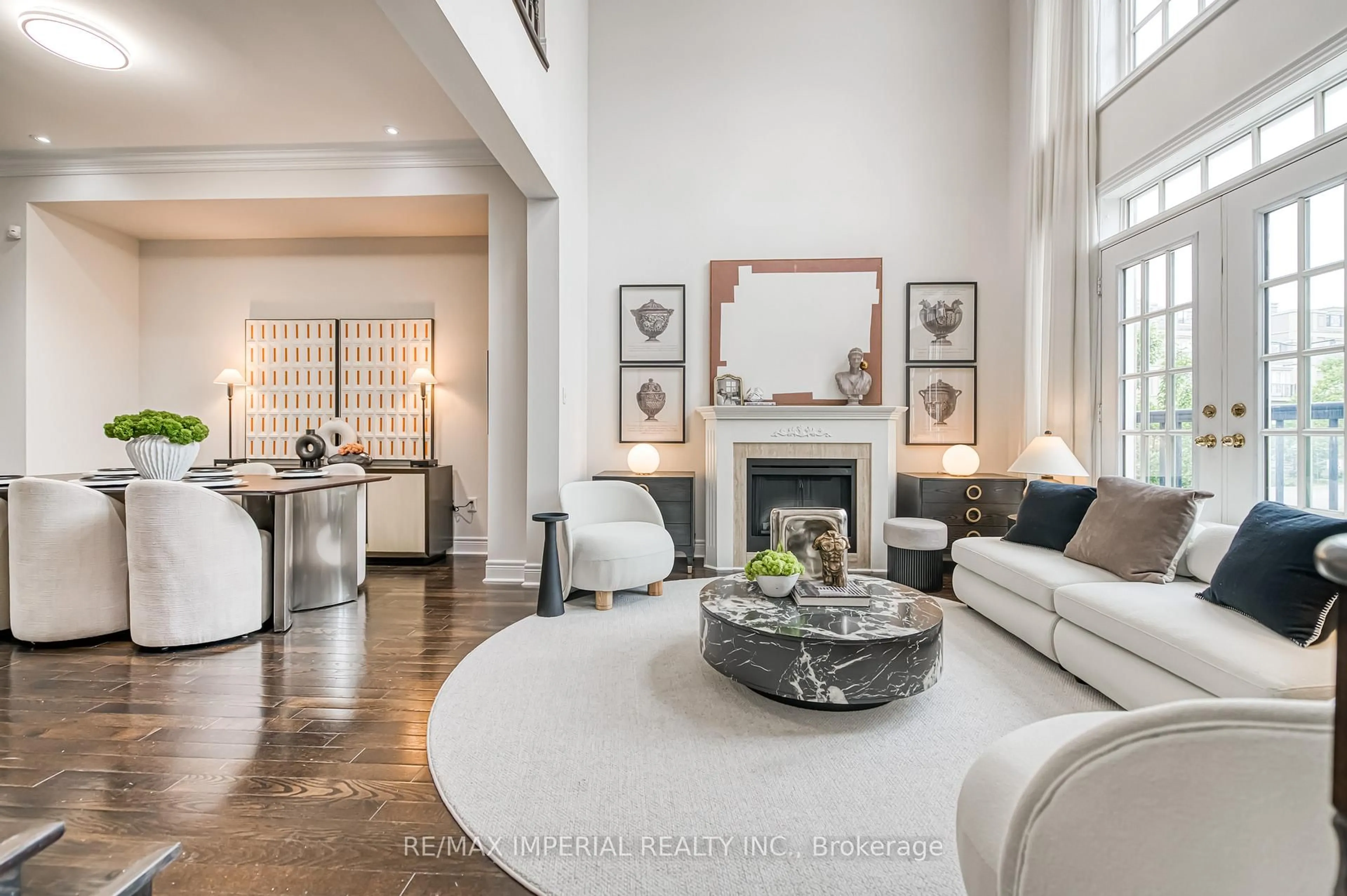 Living room with furniture, unknown for 21 MACKENZIE'S STAND Ave, Markham Ontario L6G 0C4