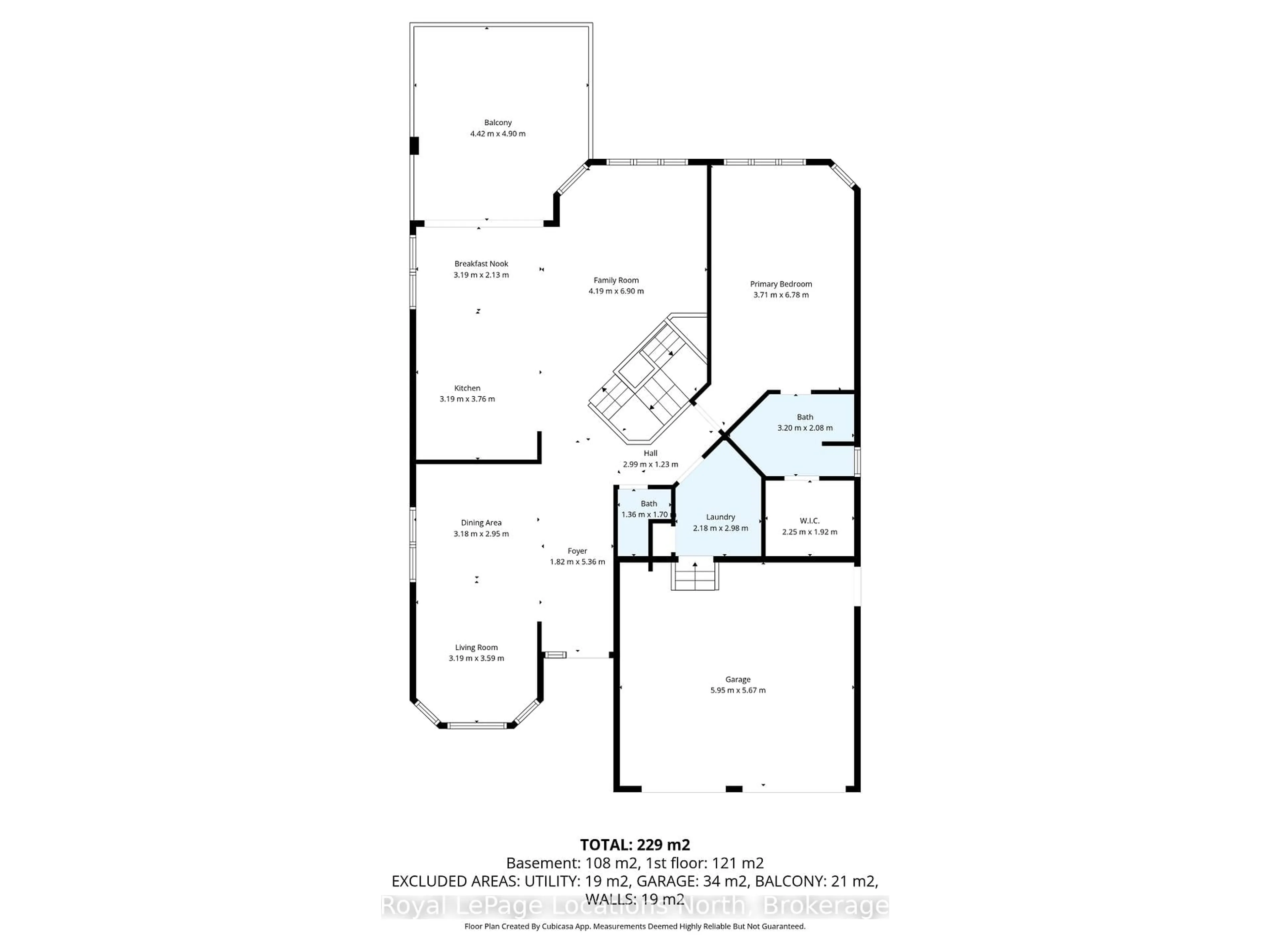 Floor plan for 727 Madeline Hts, Newmarket Ontario L3X 2J6
