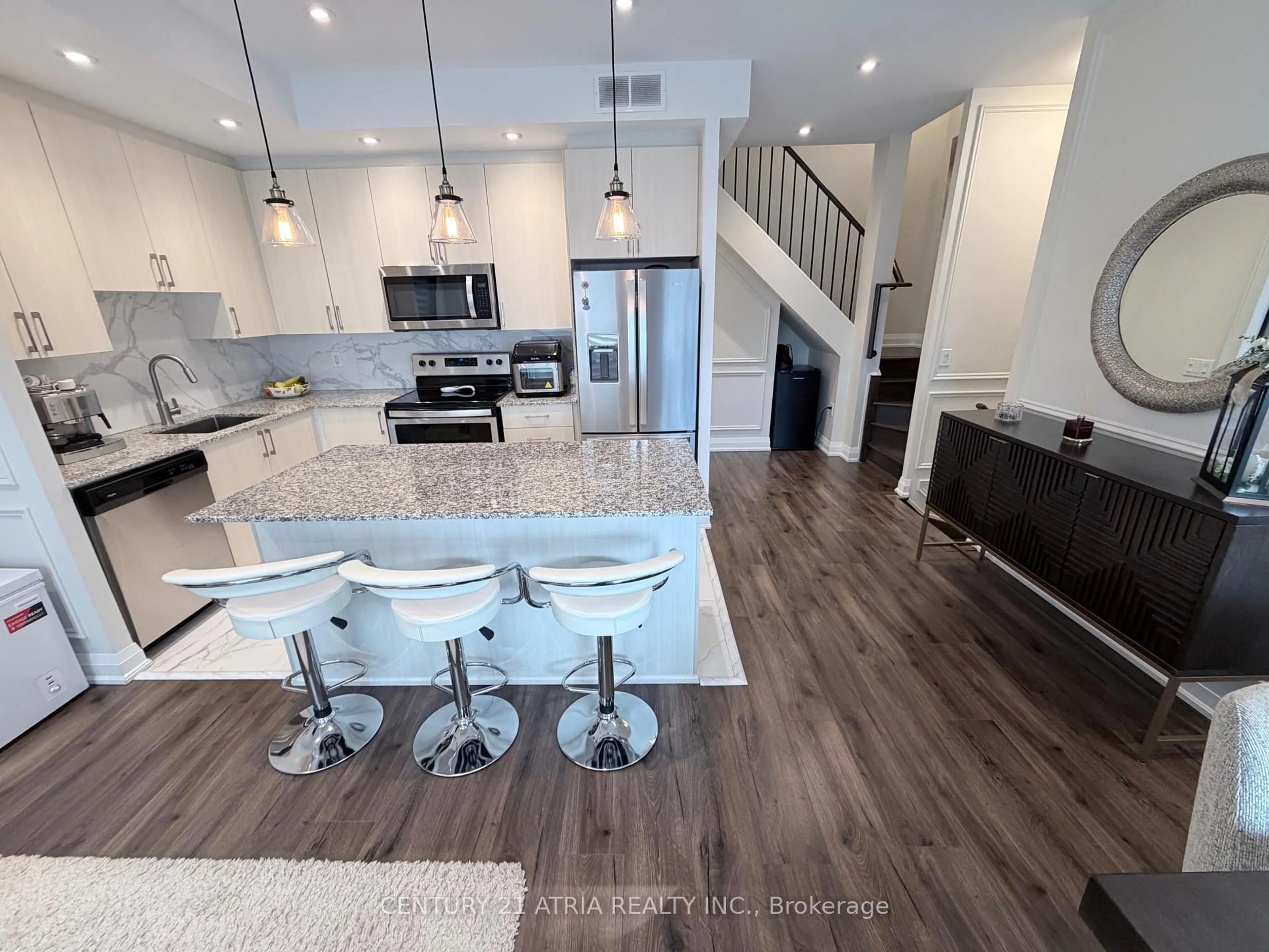 Open concept kitchen, unknown for 5309 Highway 7 Rd #A203, Vaughan Ontario L4L 0J1