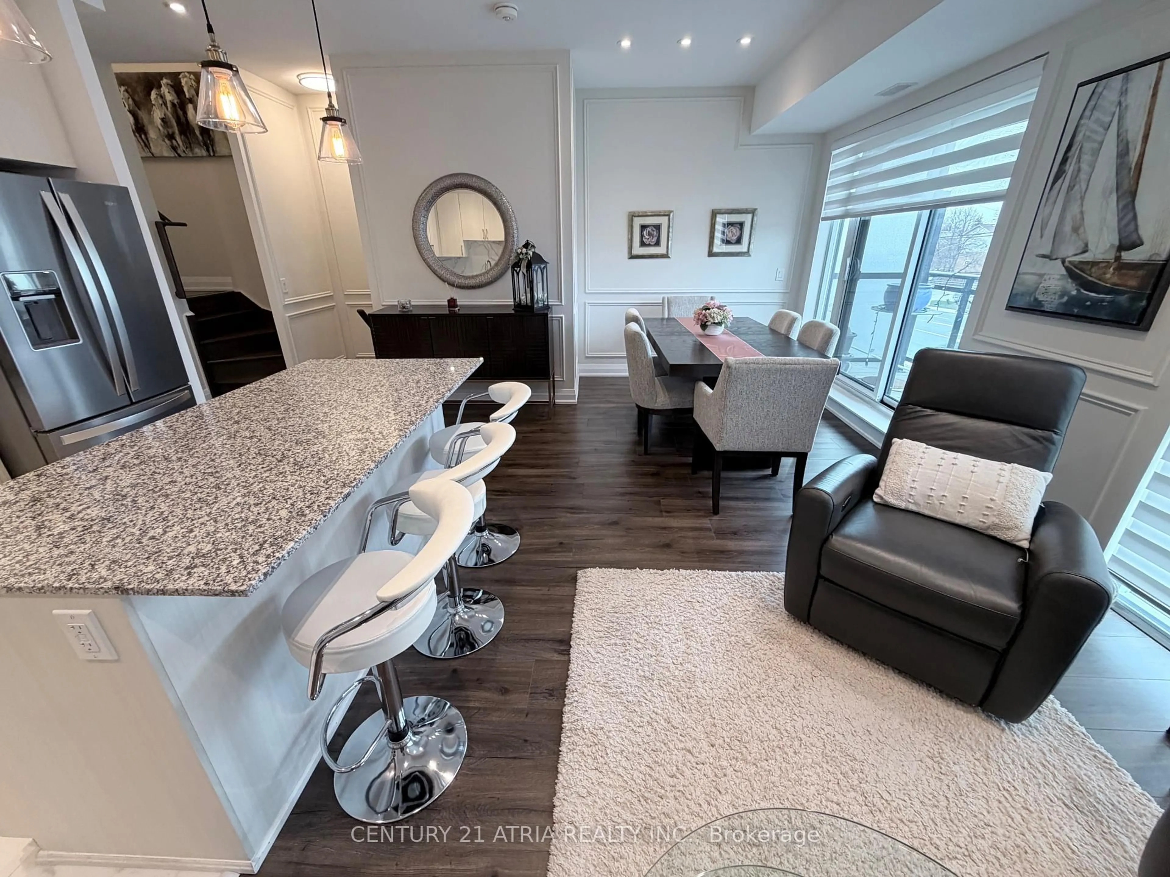Open concept kitchen, unknown for 5309 Highway 7 Rd #A203, Vaughan Ontario L4L 0J1