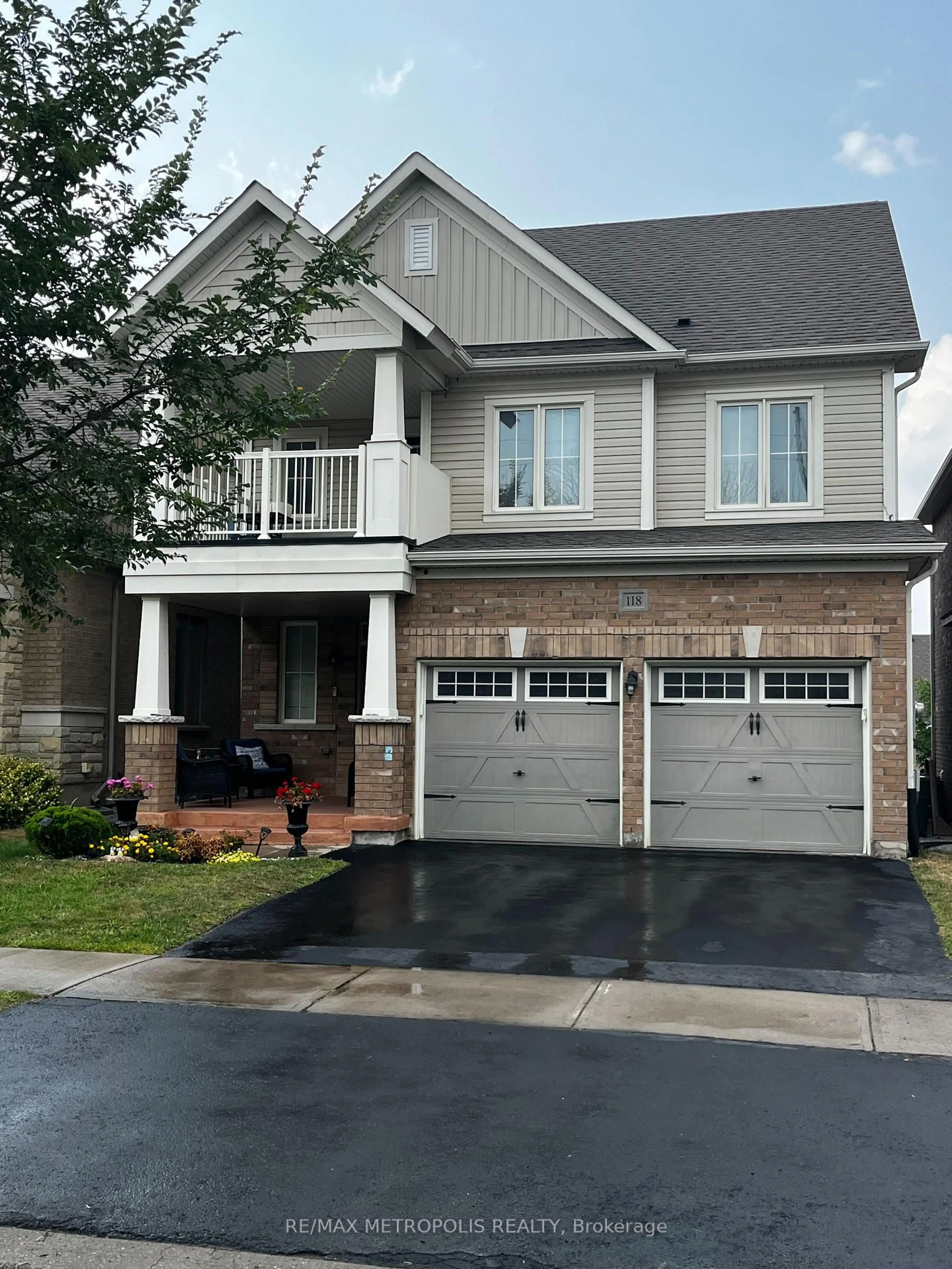 Home with brick exterior material, street for 118 Cauthers Cres, New Tecumseth Ontario L9R 1H2