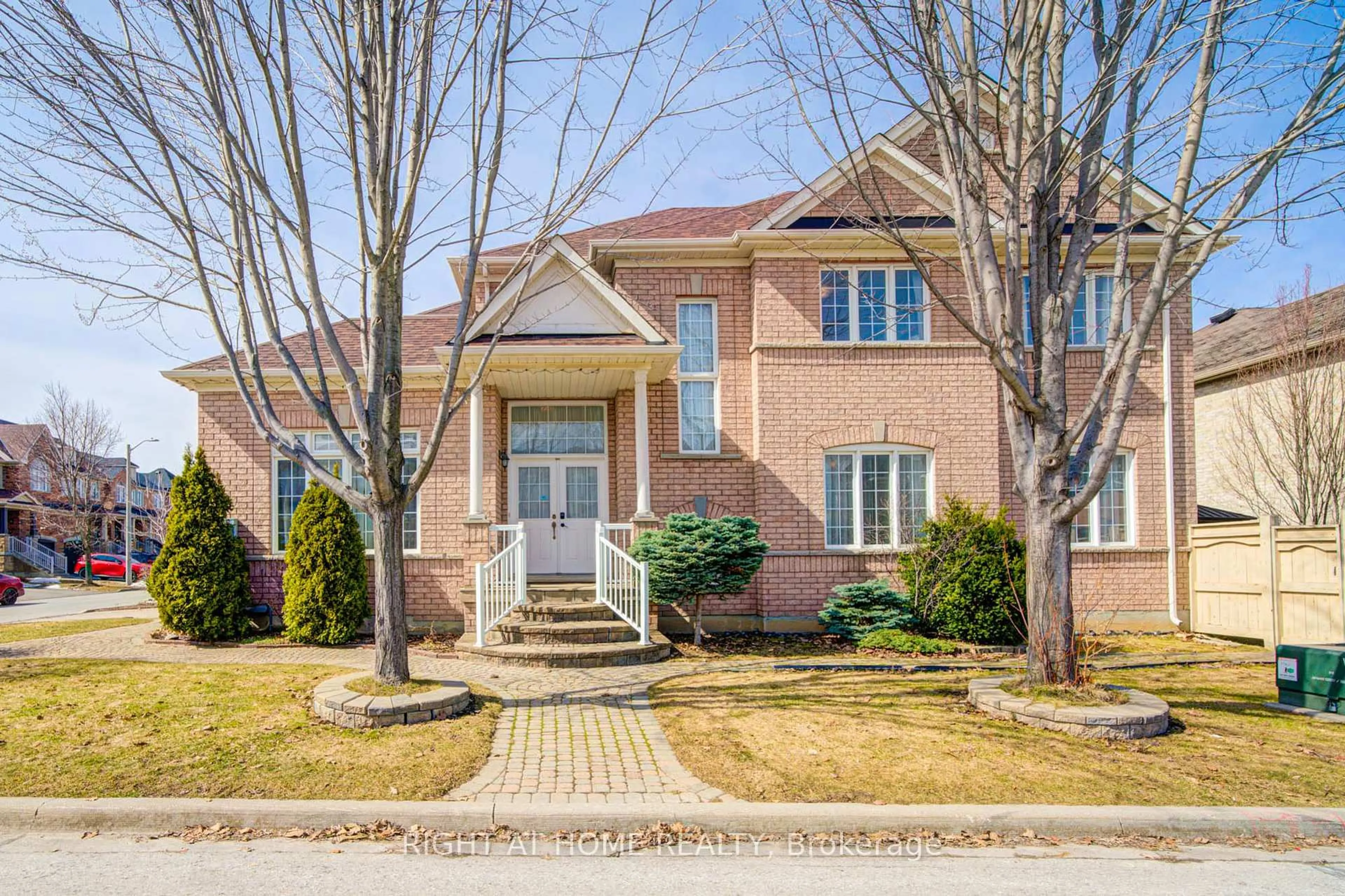 Home with brick exterior material, street for 115 Westolivia Tr, Vaughan Ontario L4J 0C2