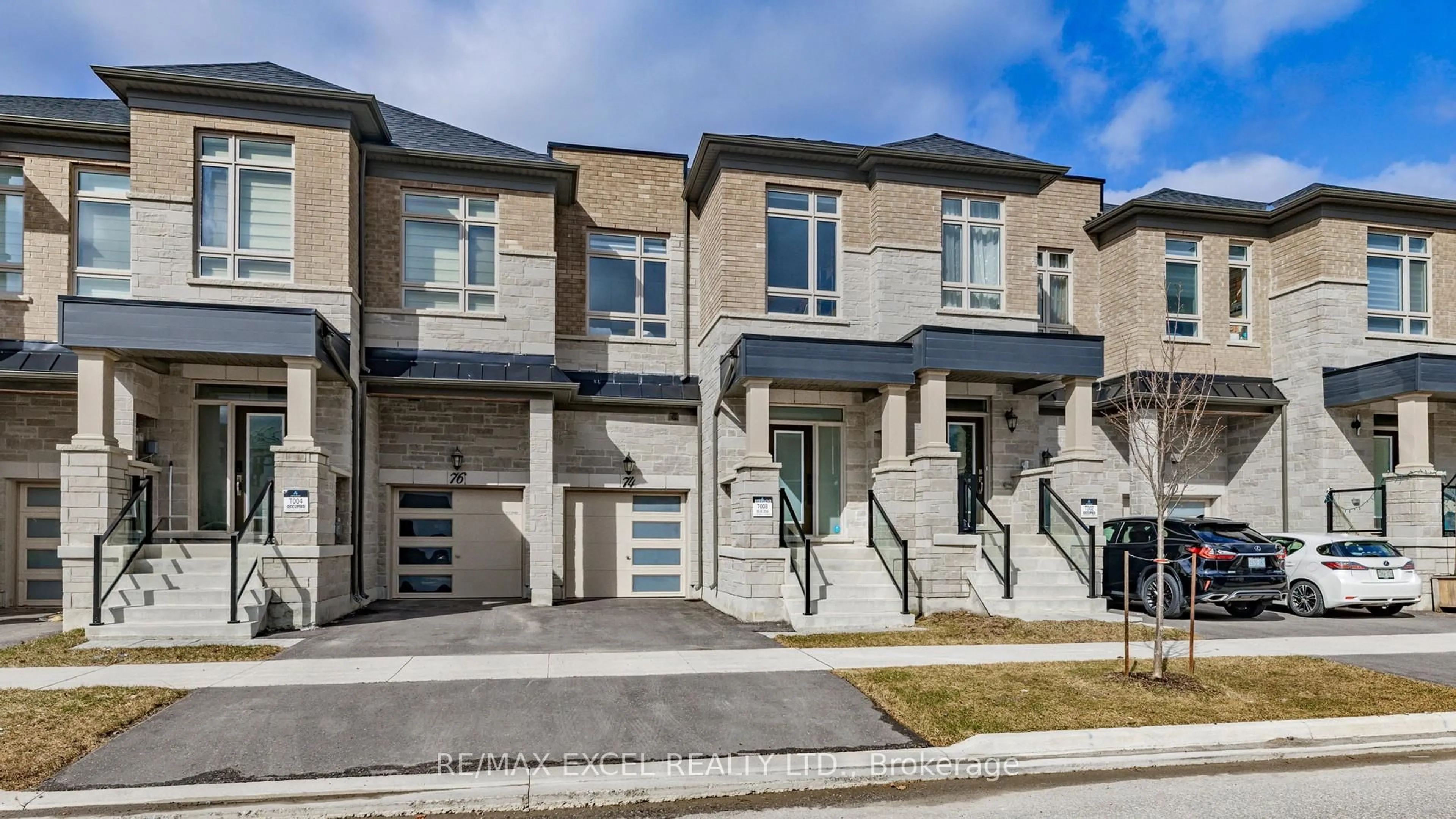 Home with brick exterior material, street for 74 Tempel St, Richmond Hill Ontario L4E 1K6