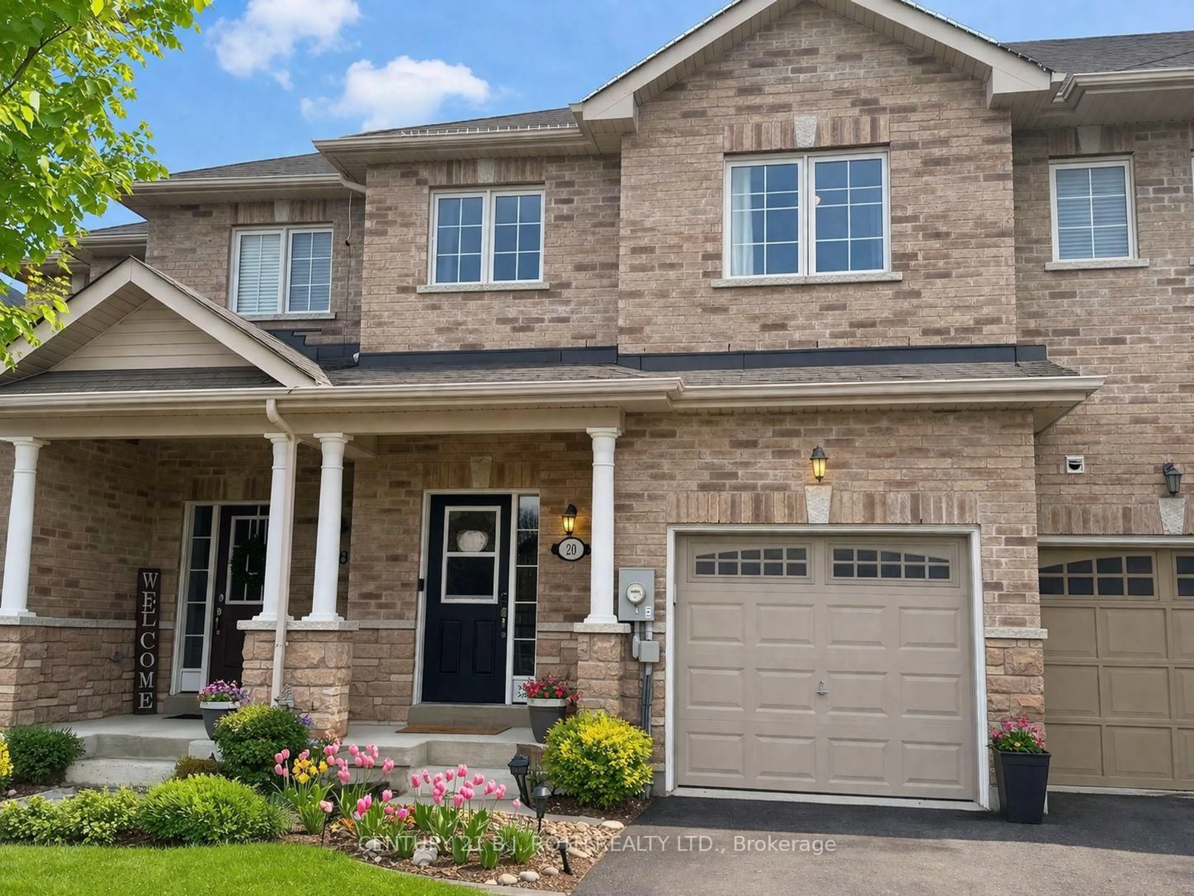 Home with brick exterior material, street for 20 Bud Doucette Crt, Uxbridge Ontario L9P 0E4