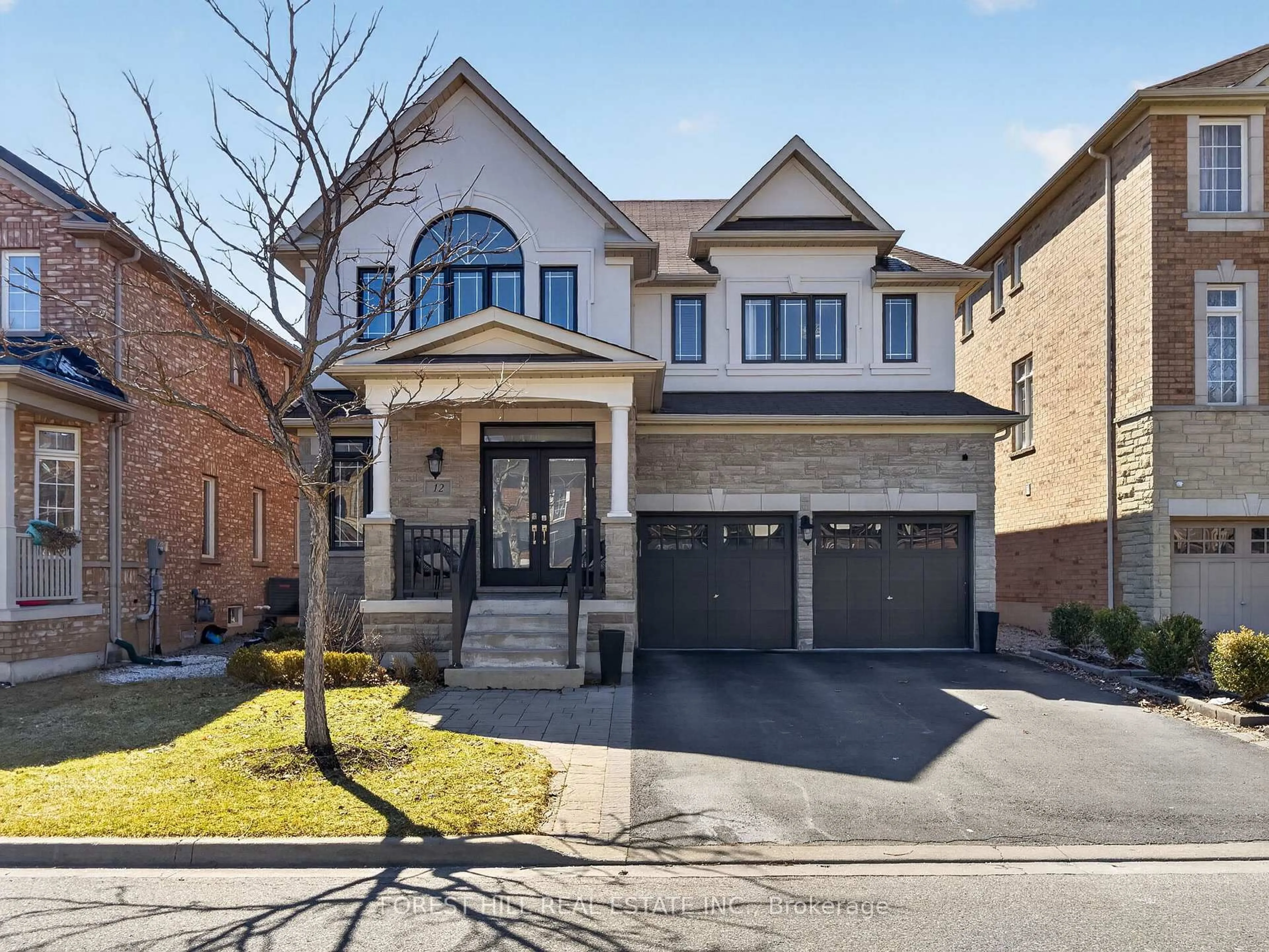 Home with brick exterior material, street for 12 Wallenberg Dr, Vaughan Ontario L6A 4M1