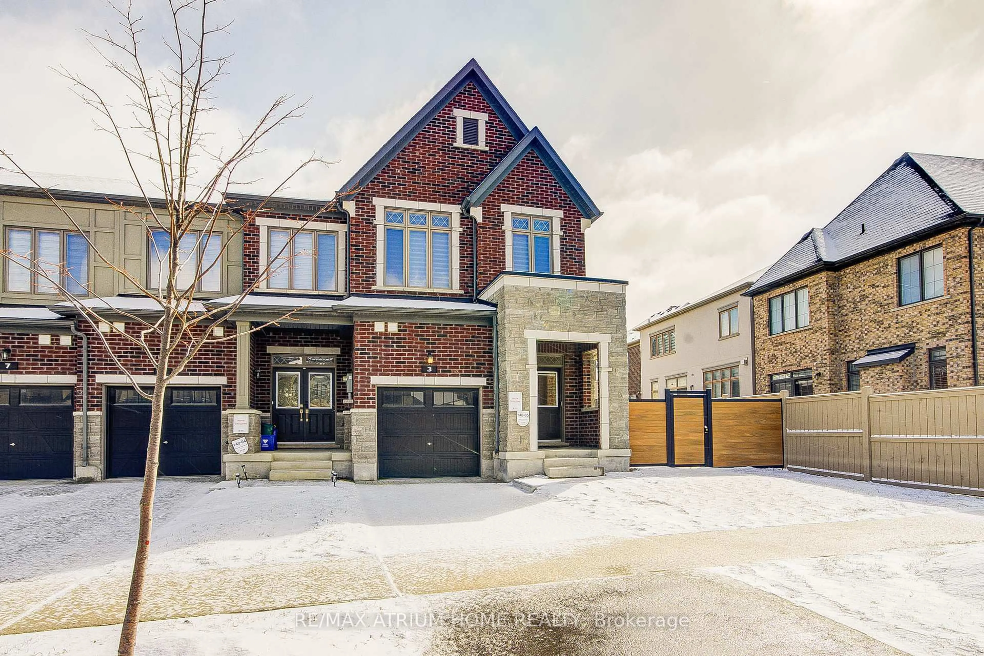 Home with brick exterior material, street for 3 Jessica Antonella St, Markham Ontario L6C 3J6