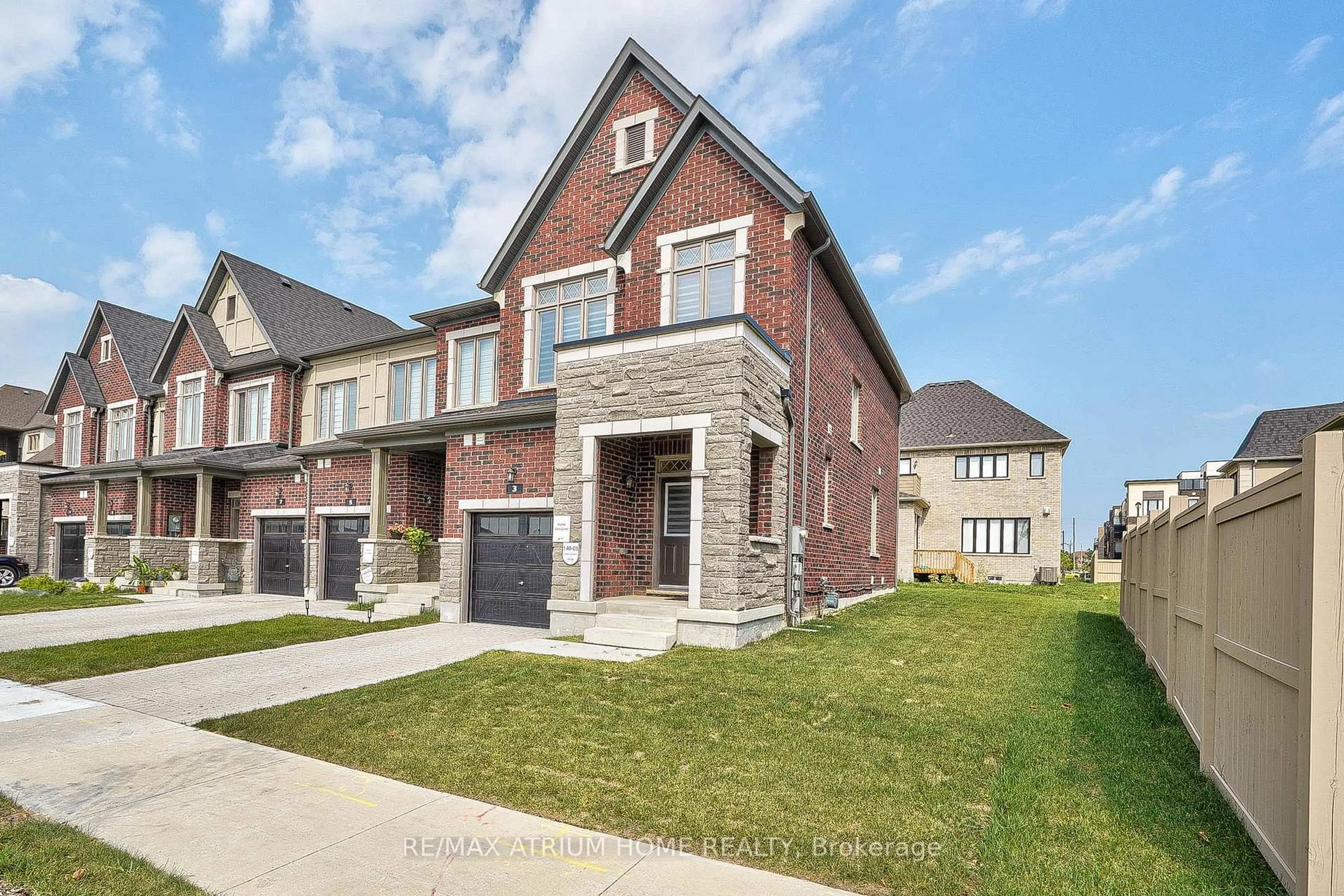 Home with brick exterior material, street for 3 Jessica Antonella St, Markham Ontario L6C 3J6